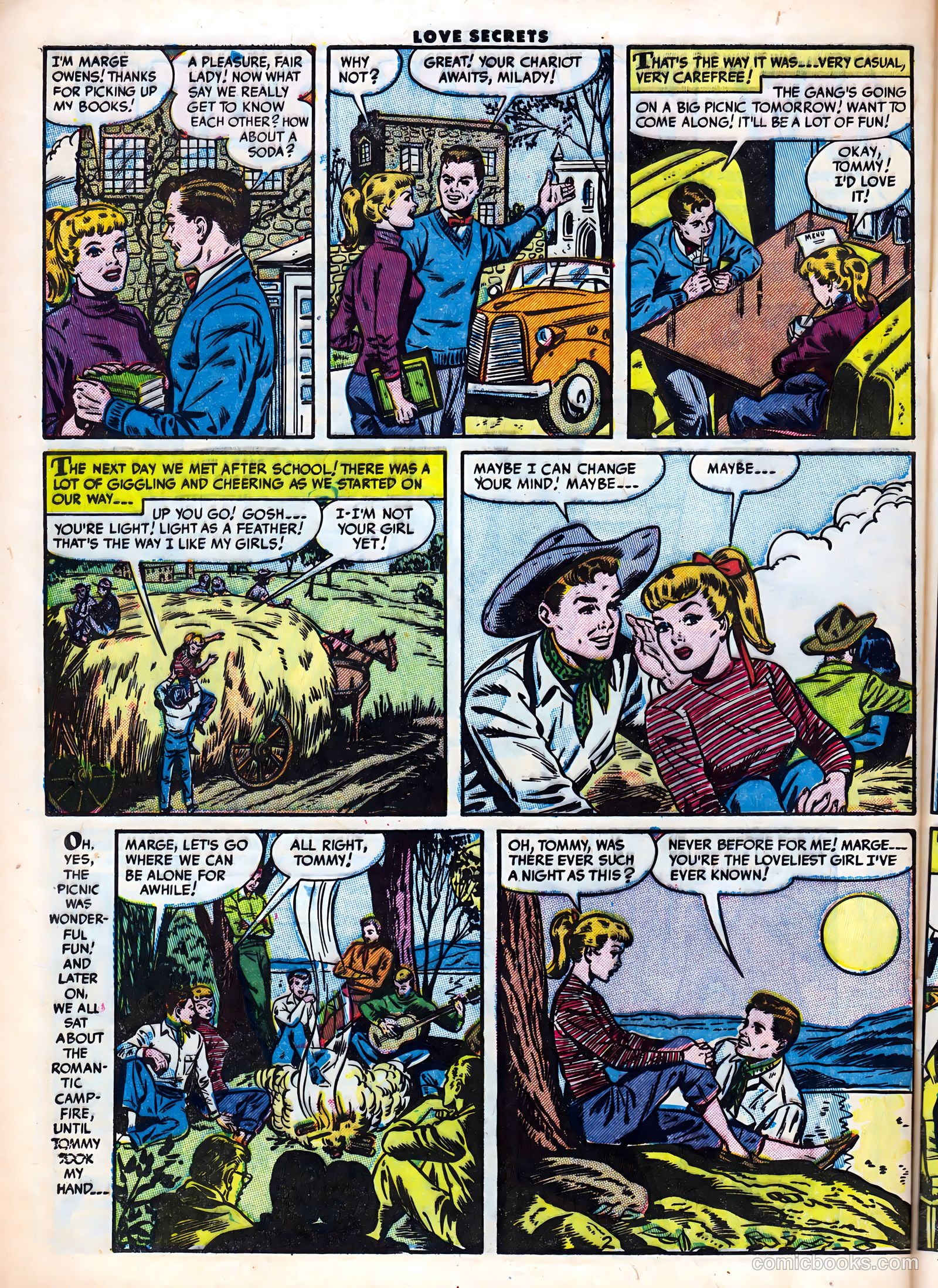 Love Secrets #38 (1954) — page 28 of 36