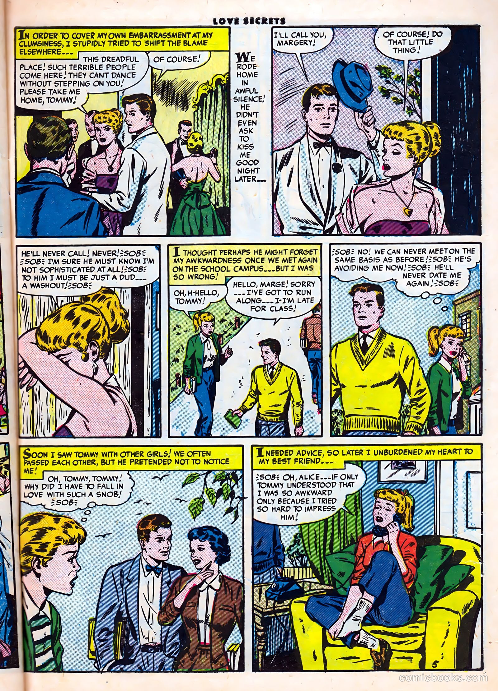 Love Secrets #38 (1954) — page 31 of 36
