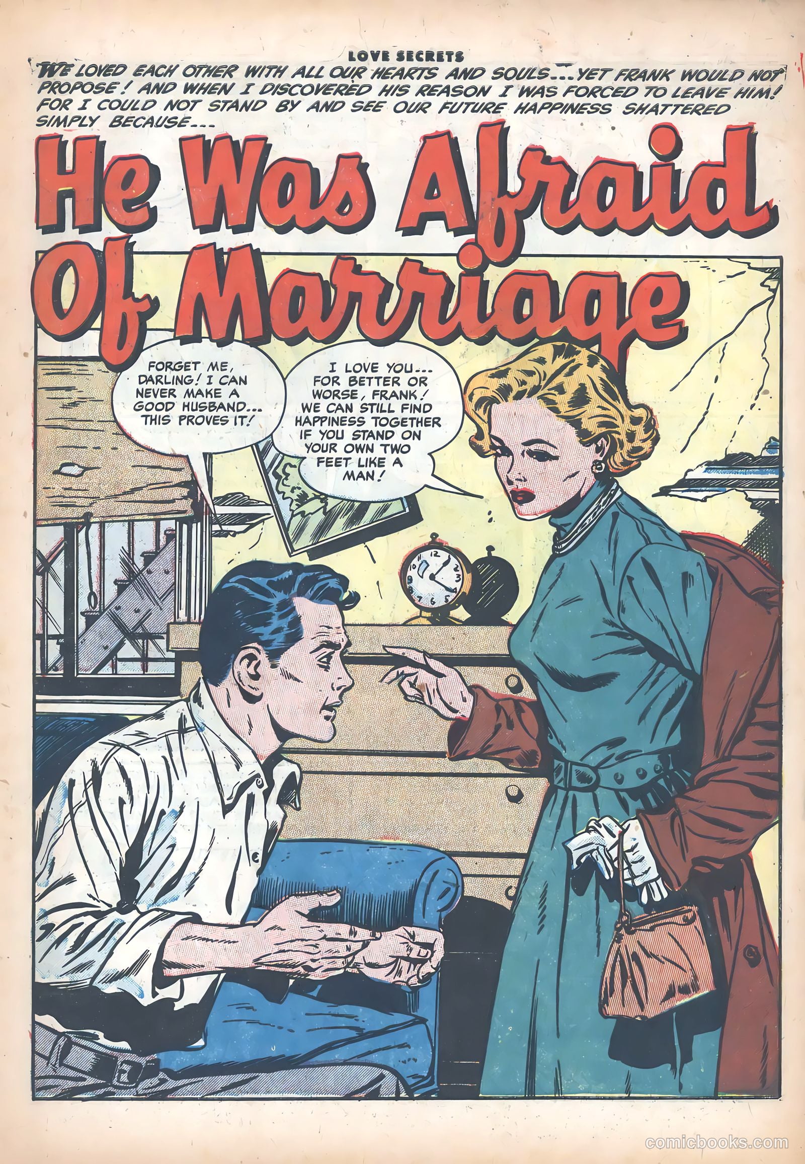 Love Secrets #39 (1954) — page 3 of 36