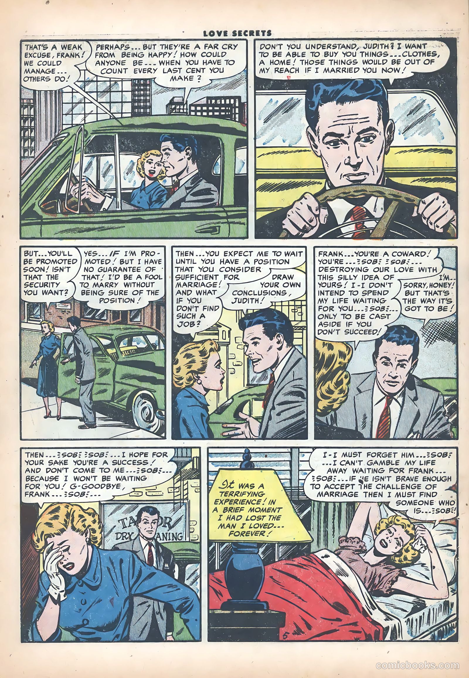 Love Secrets #39 (1954) — page 7 of 36