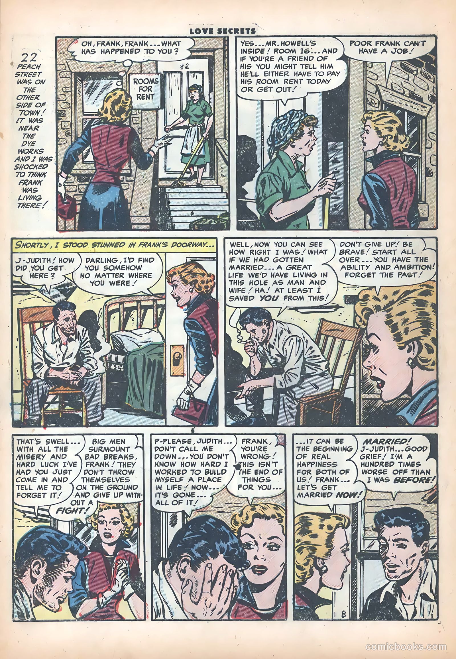 Love Secrets #39 (1954) — page 10 of 36