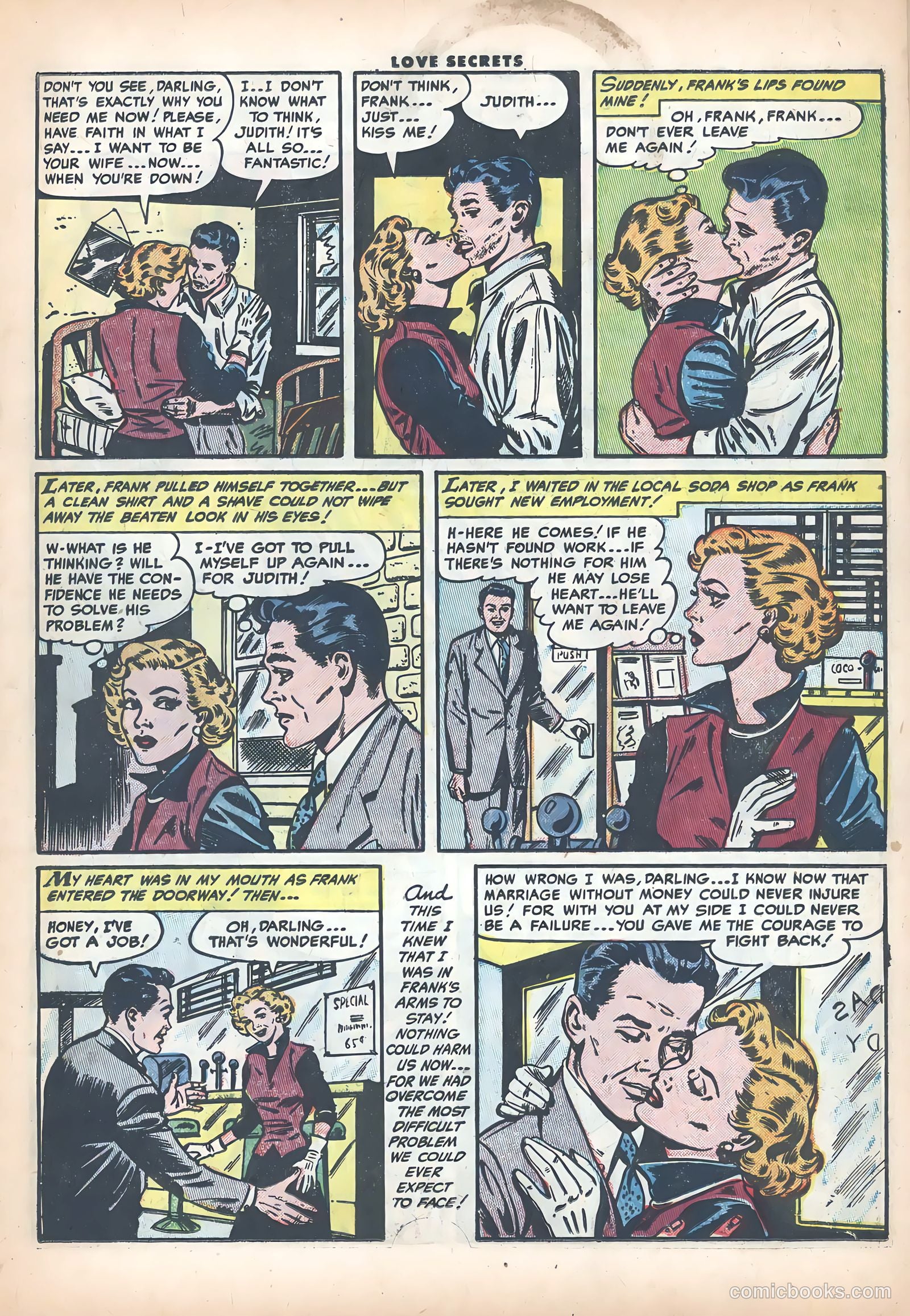 Love Secrets #39 (1954) — page 11 of 36