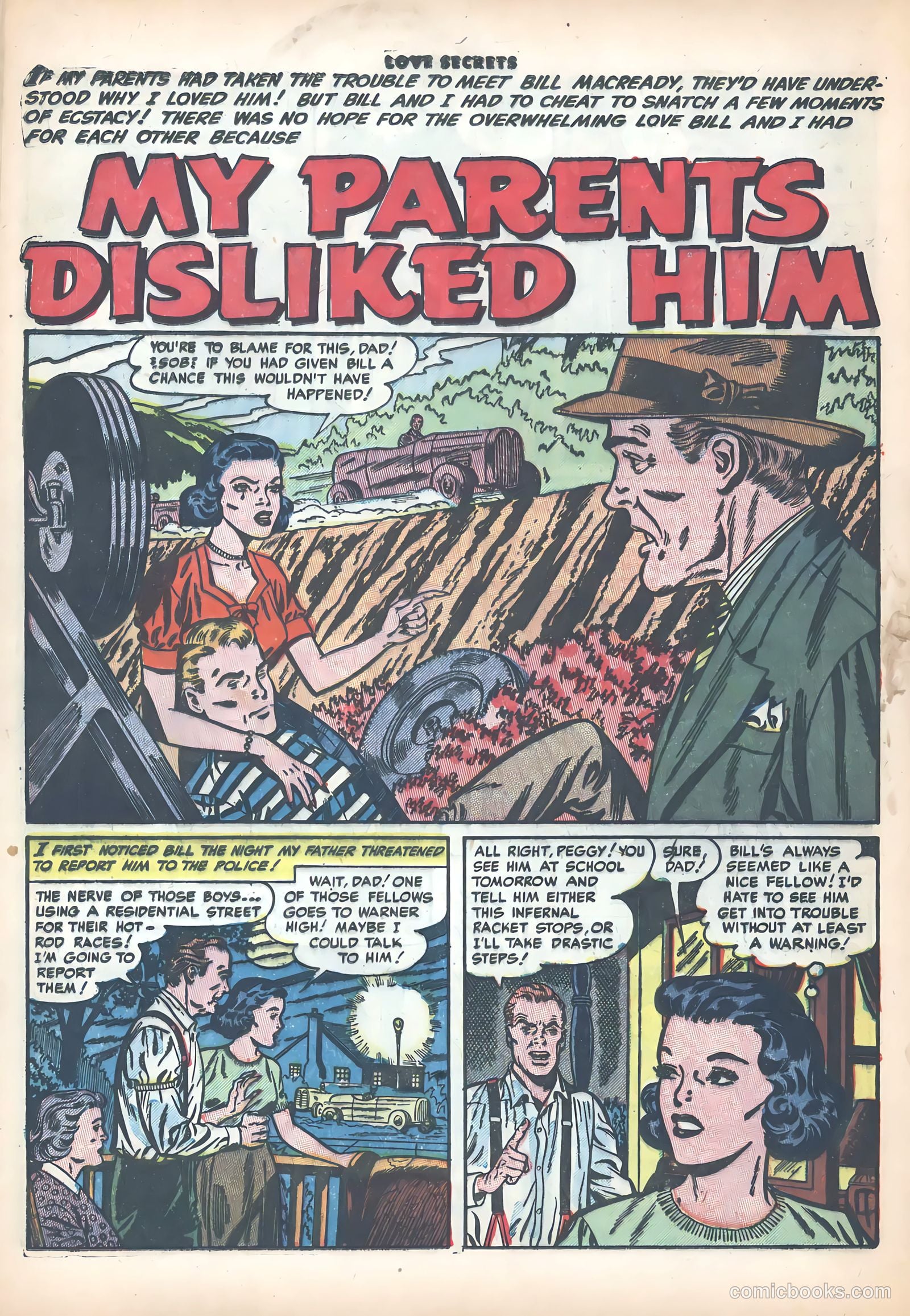 Love Secrets #39 (1954) — page 12 of 36