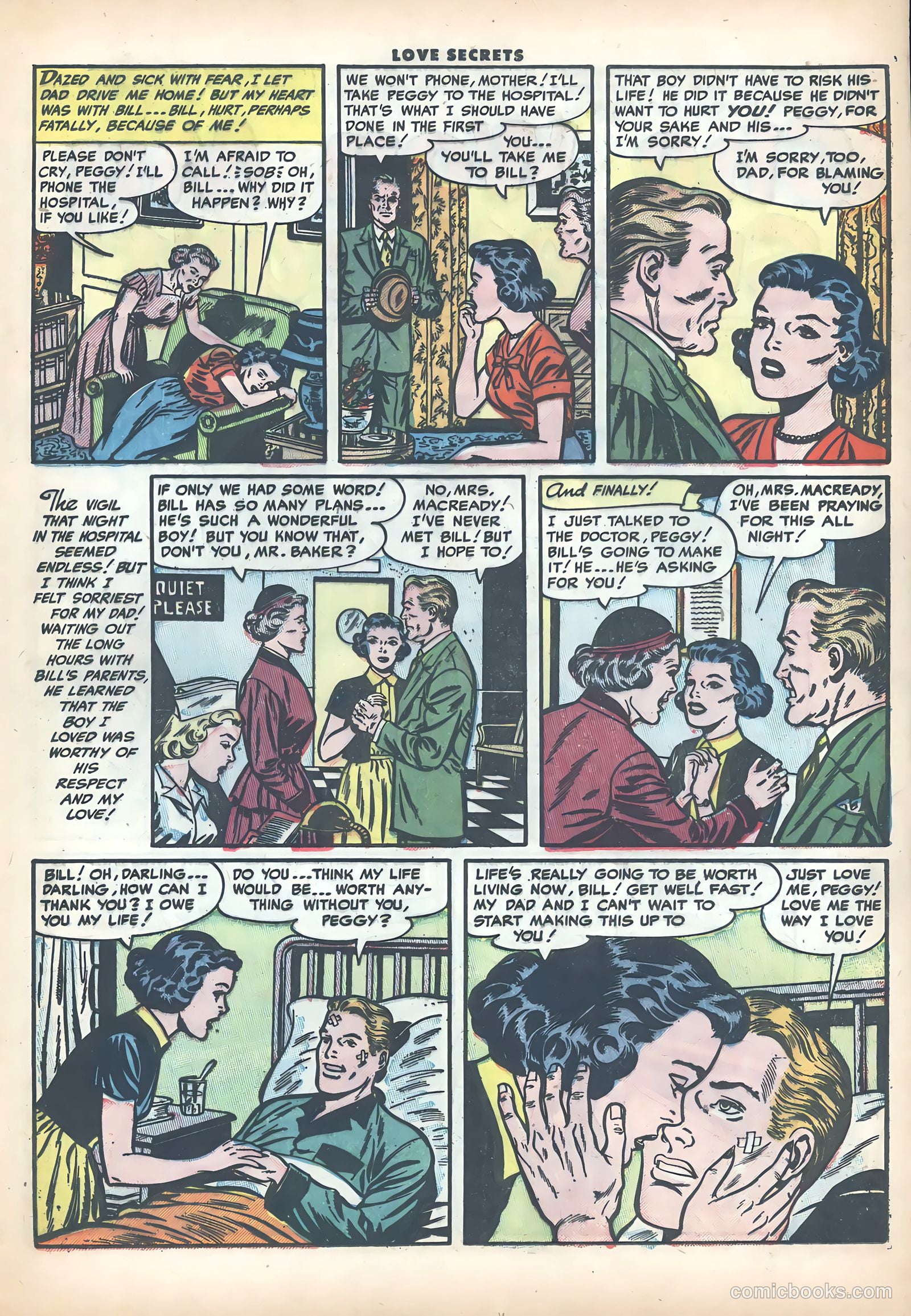 Love Secrets #39 (1954) — page 17 of 36