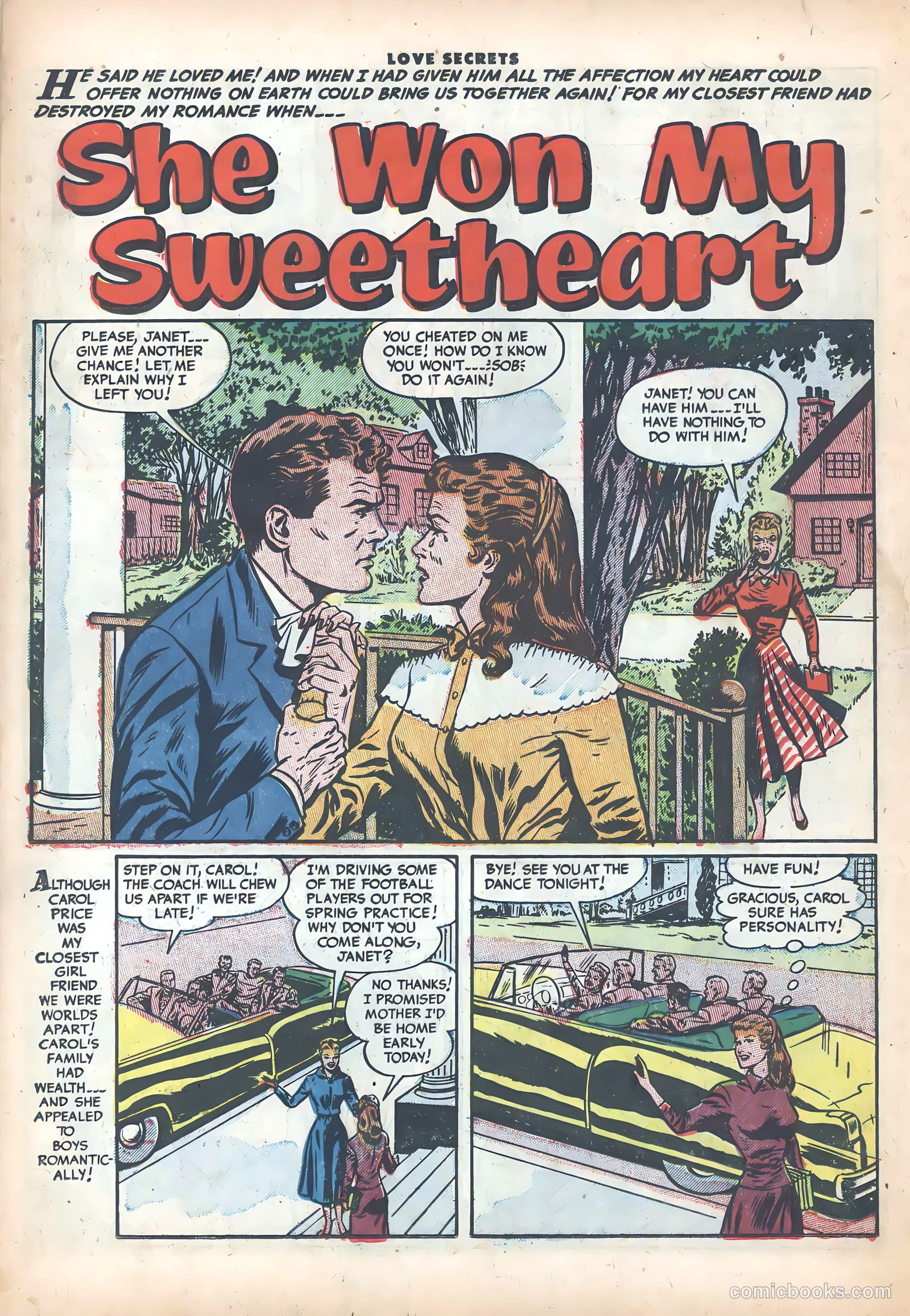 Love Secrets #39 (1954) — page 18 of 36