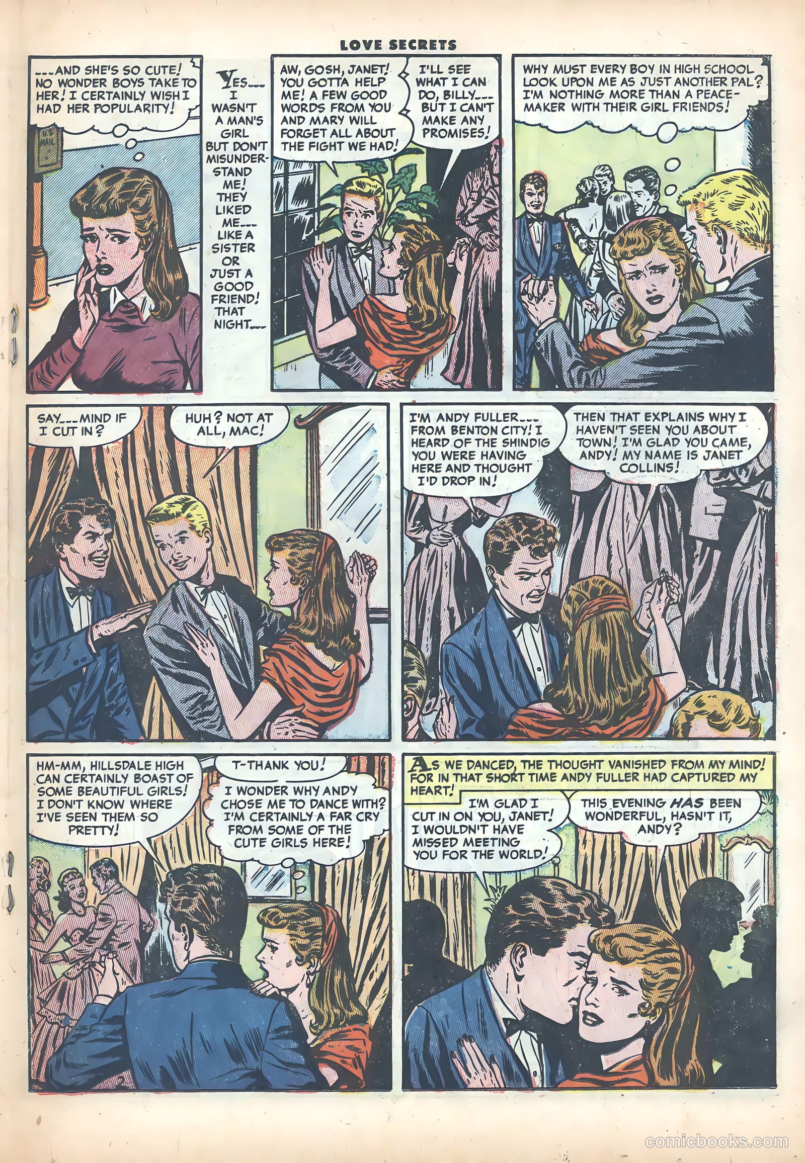 Love Secrets #39 (1954) — page 19 of 36