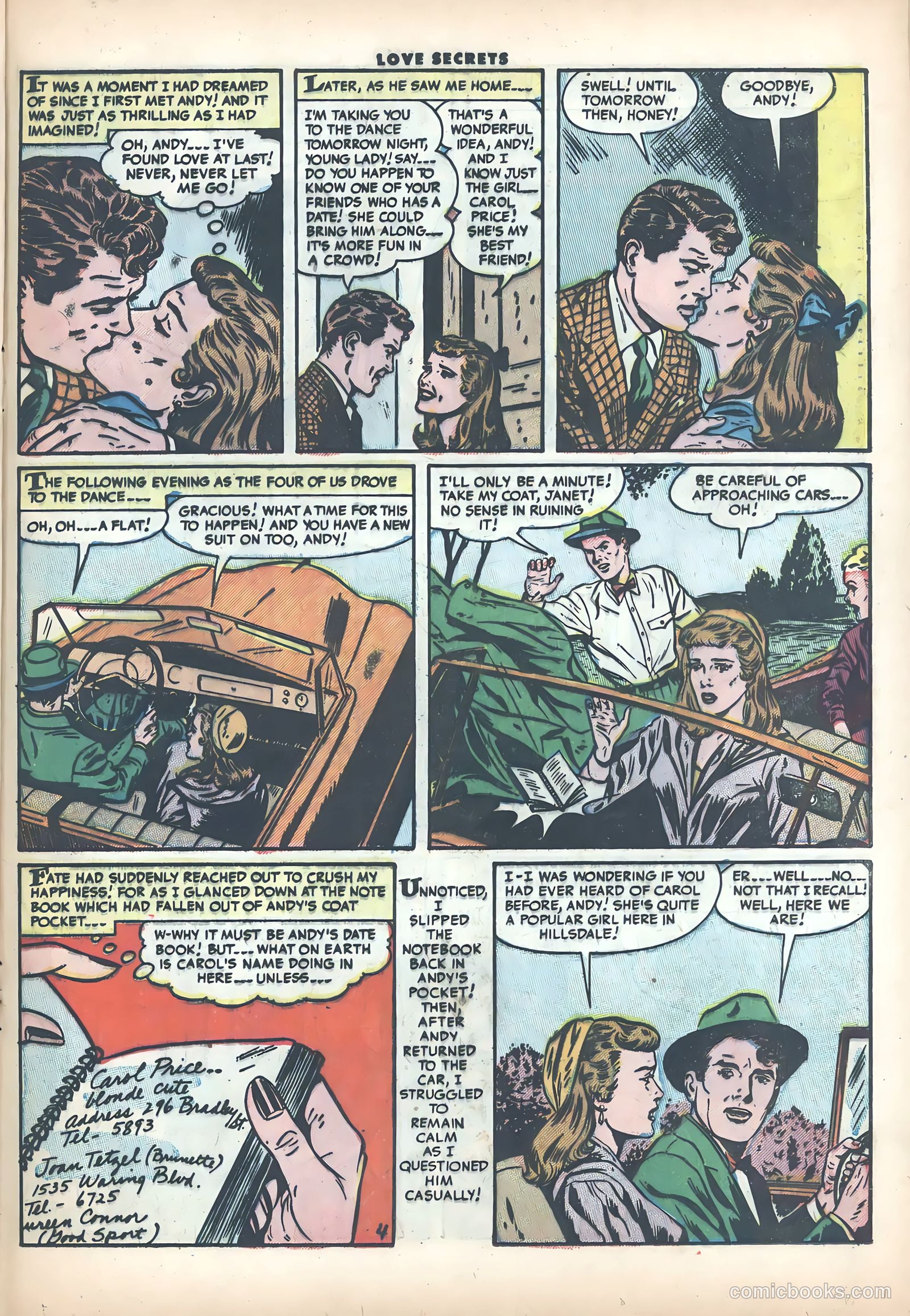 Love Secrets #39 (1954) — page 21 of 36