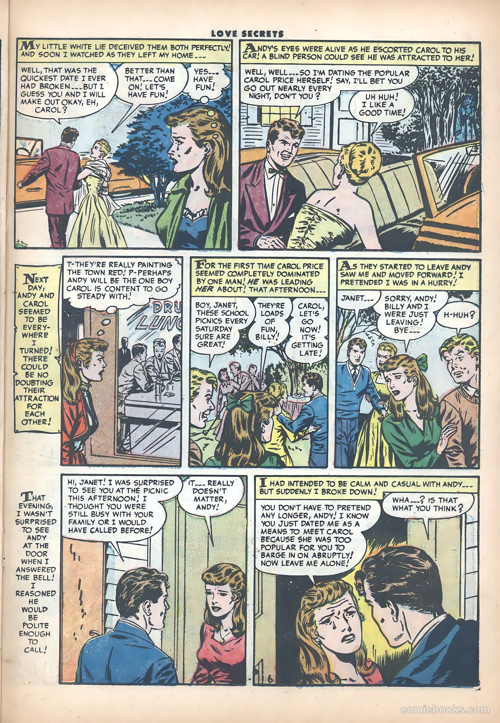 Love Secrets #39 (1954) — page 23 of 36