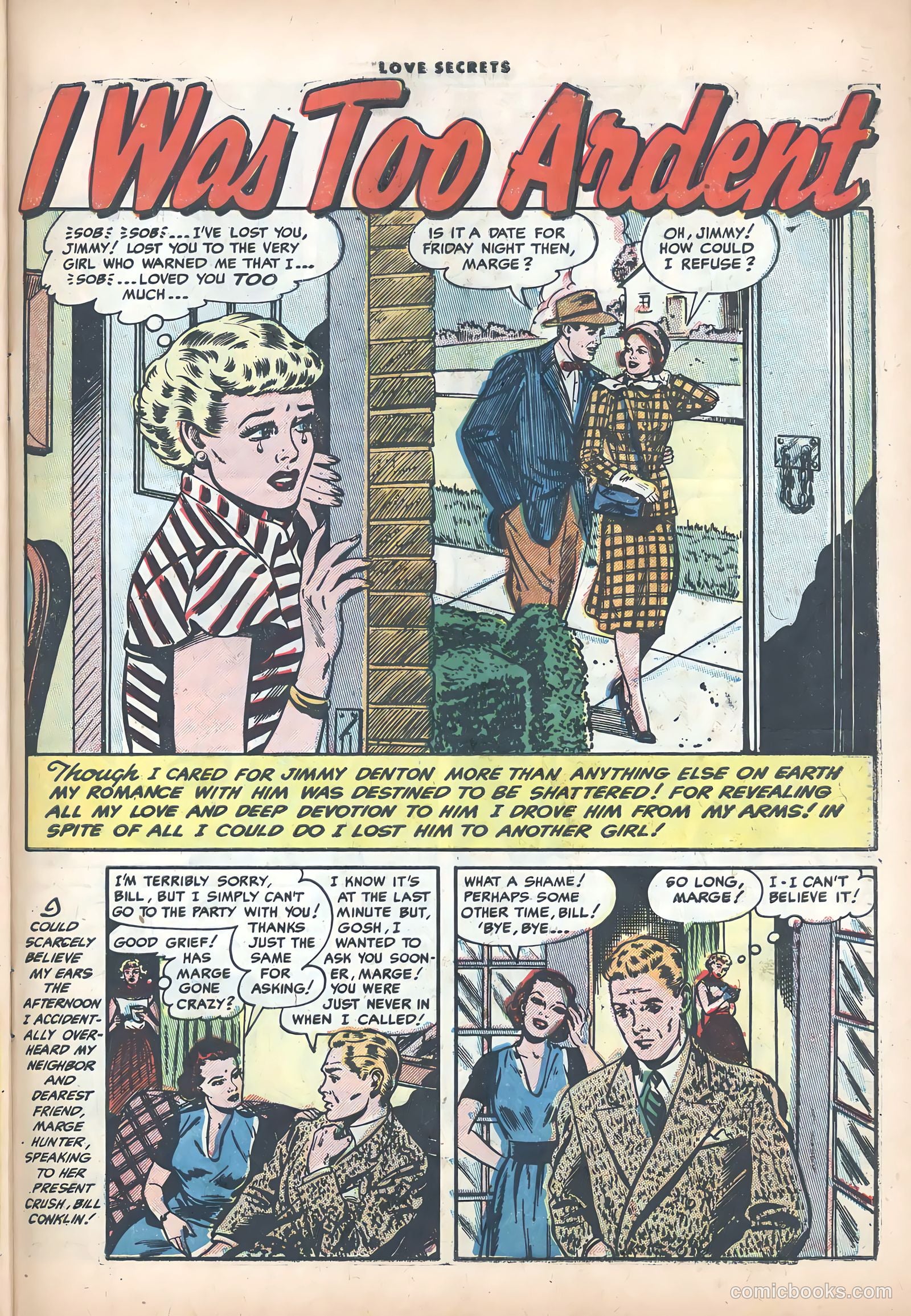 Love Secrets #39 (1954) — page 27 of 36