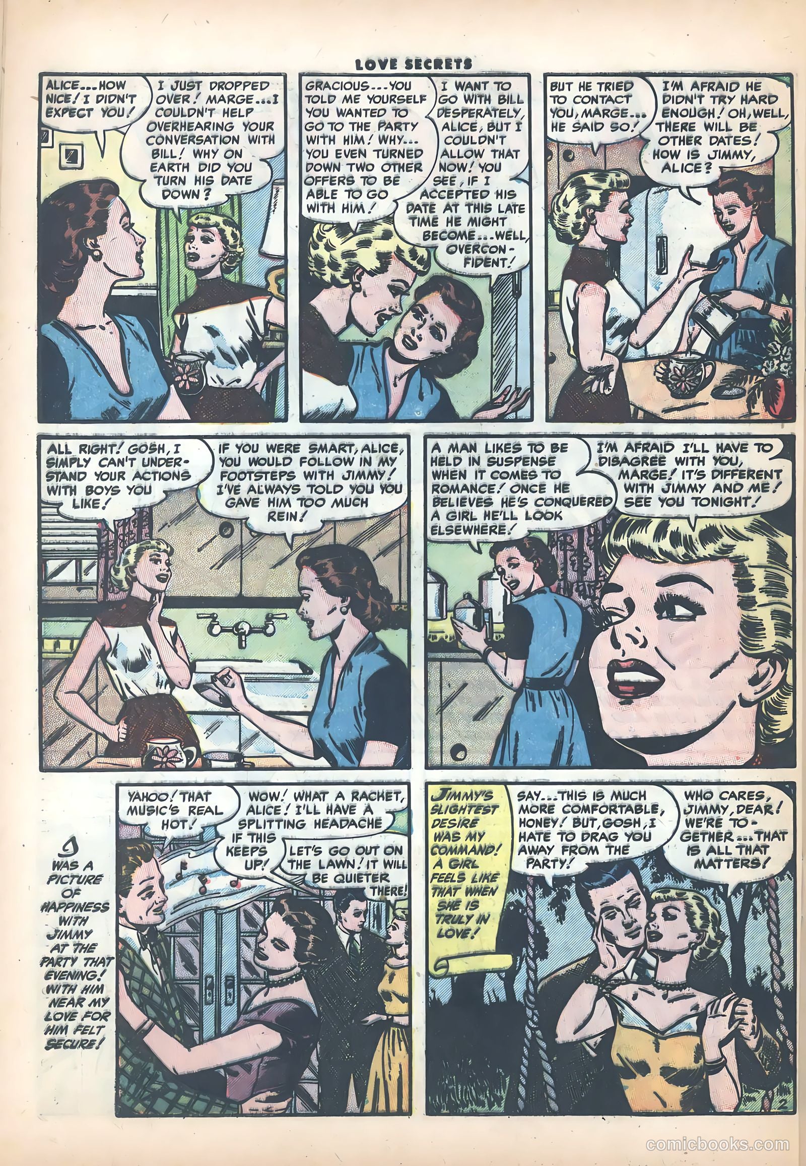 Love Secrets #39 (1954) — page 28 of 36