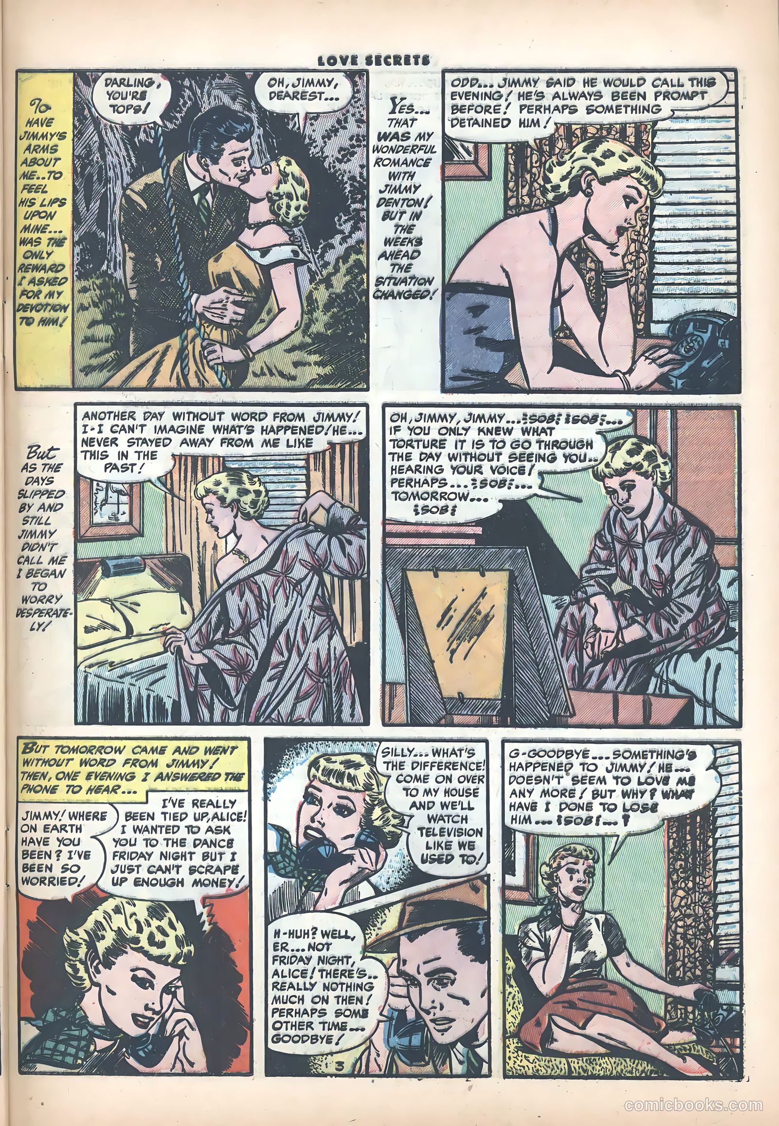 Love Secrets #39 (1954) — page 29 of 36