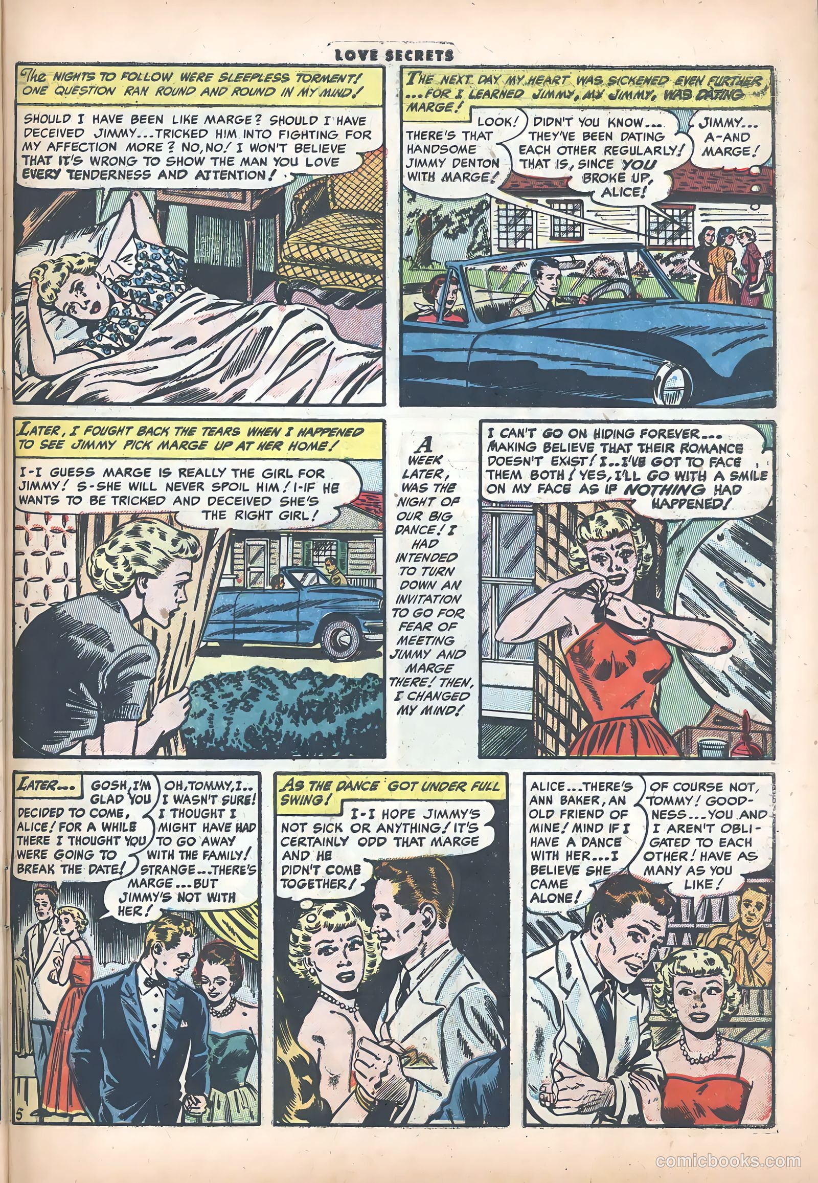 Love Secrets #39 (1954) — page 31 of 36