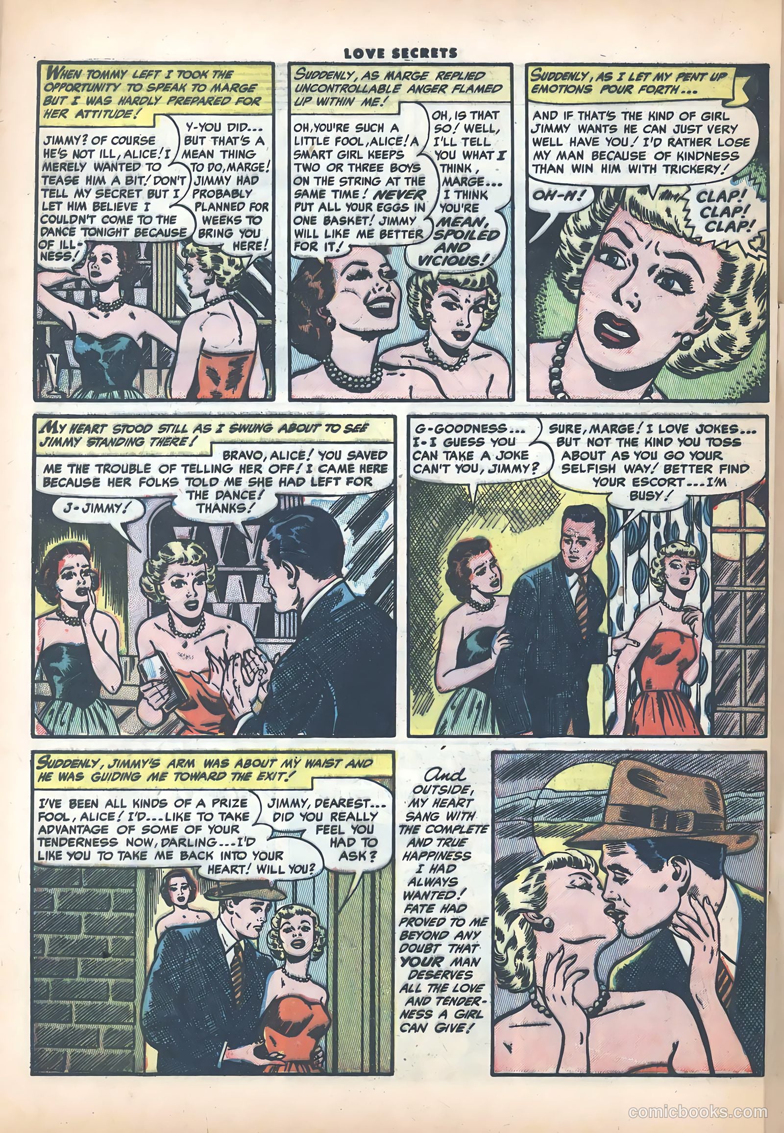 Love Secrets #39 (1954) — page 32 of 36