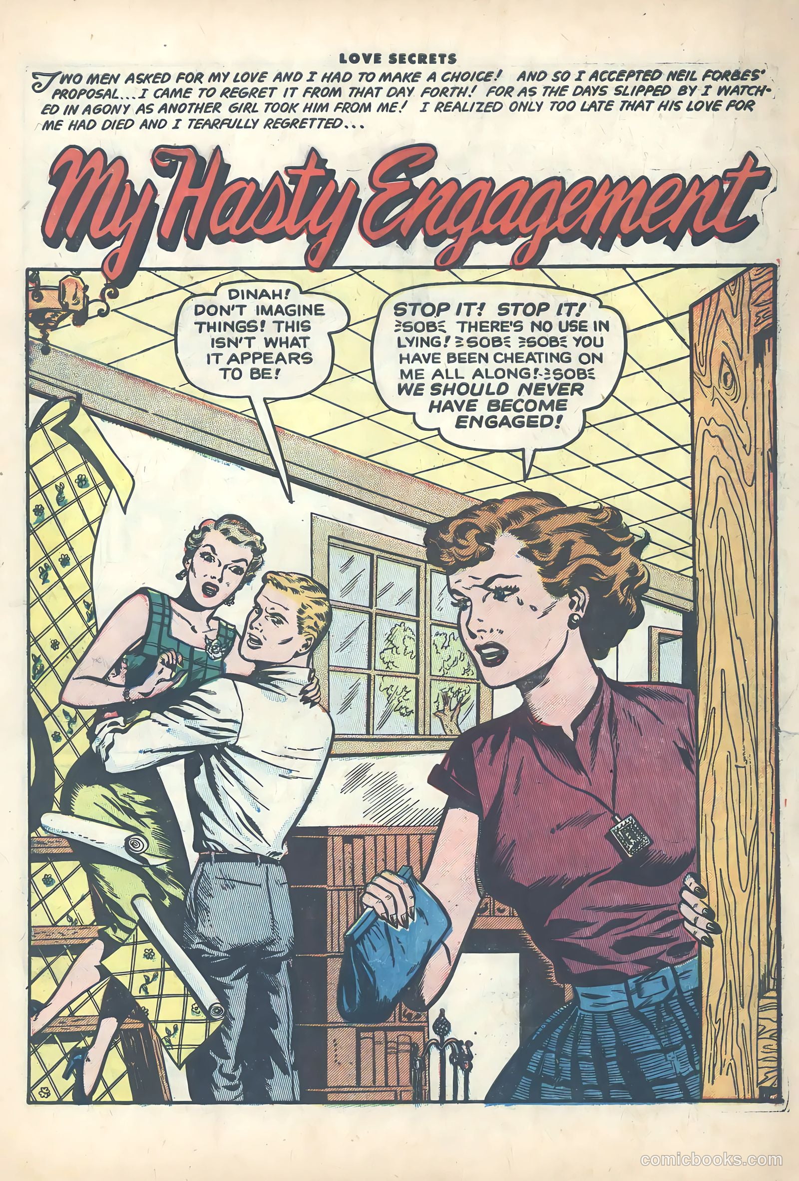 Love Secrets #40 (1954) — page 3 of 36