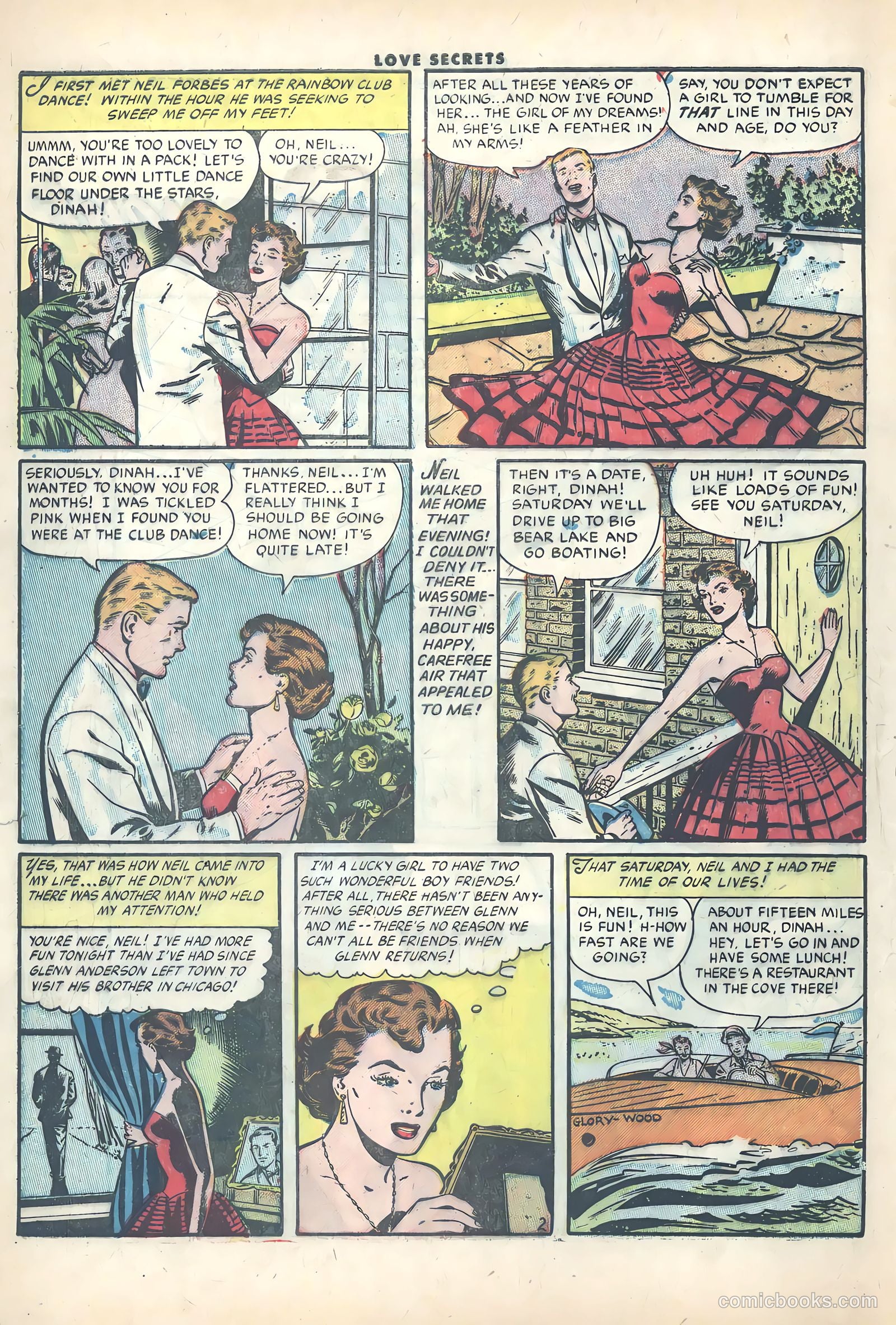 Love Secrets #40 (1954) — page 4 of 36