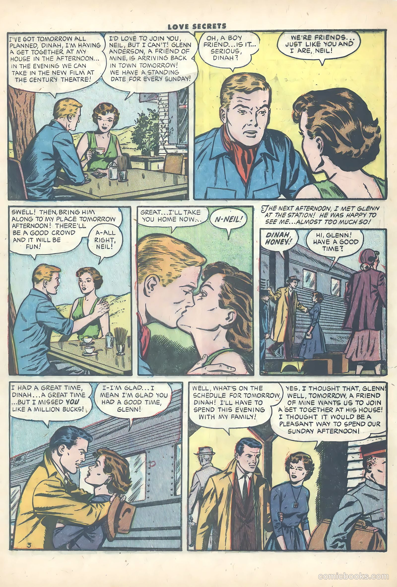 Love Secrets #40 (1954) — page 5 of 36