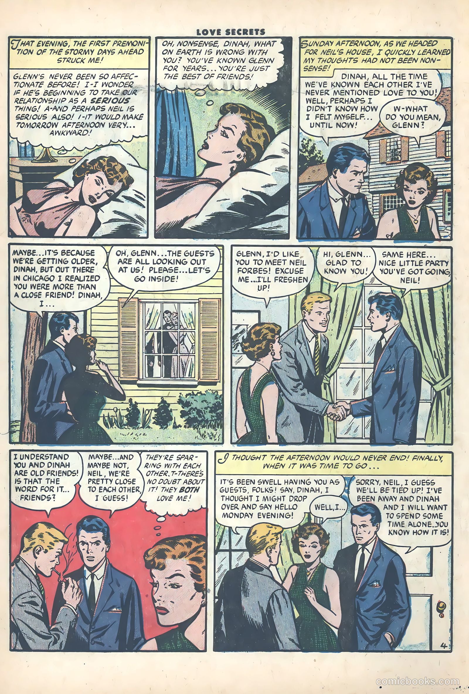 Love Secrets #40 (1954) — page 6 of 36