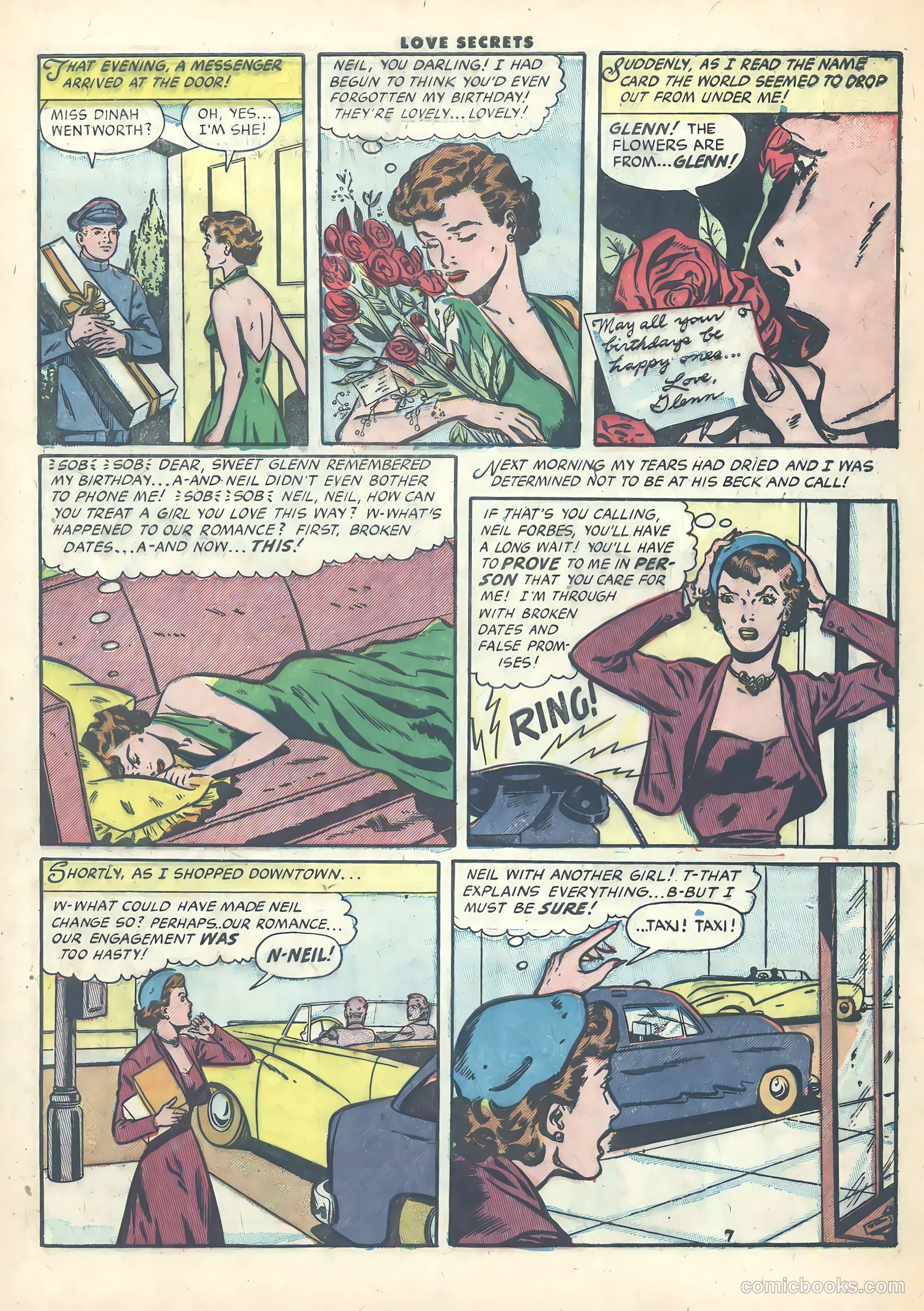 Love Secrets #40 (1954) — page 9 of 36