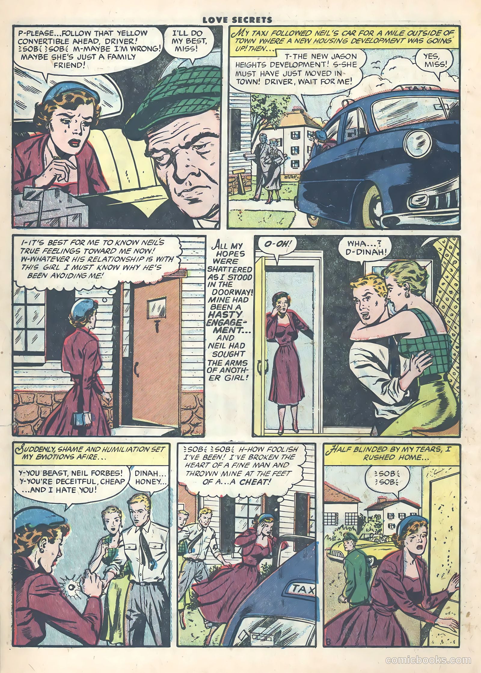 Love Secrets #40 (1954) — page 10 of 36