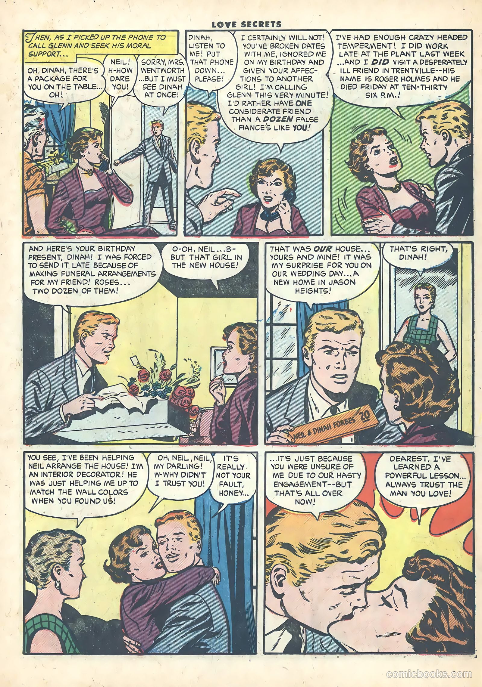 Love Secrets #40 (1954) — page 11 of 36