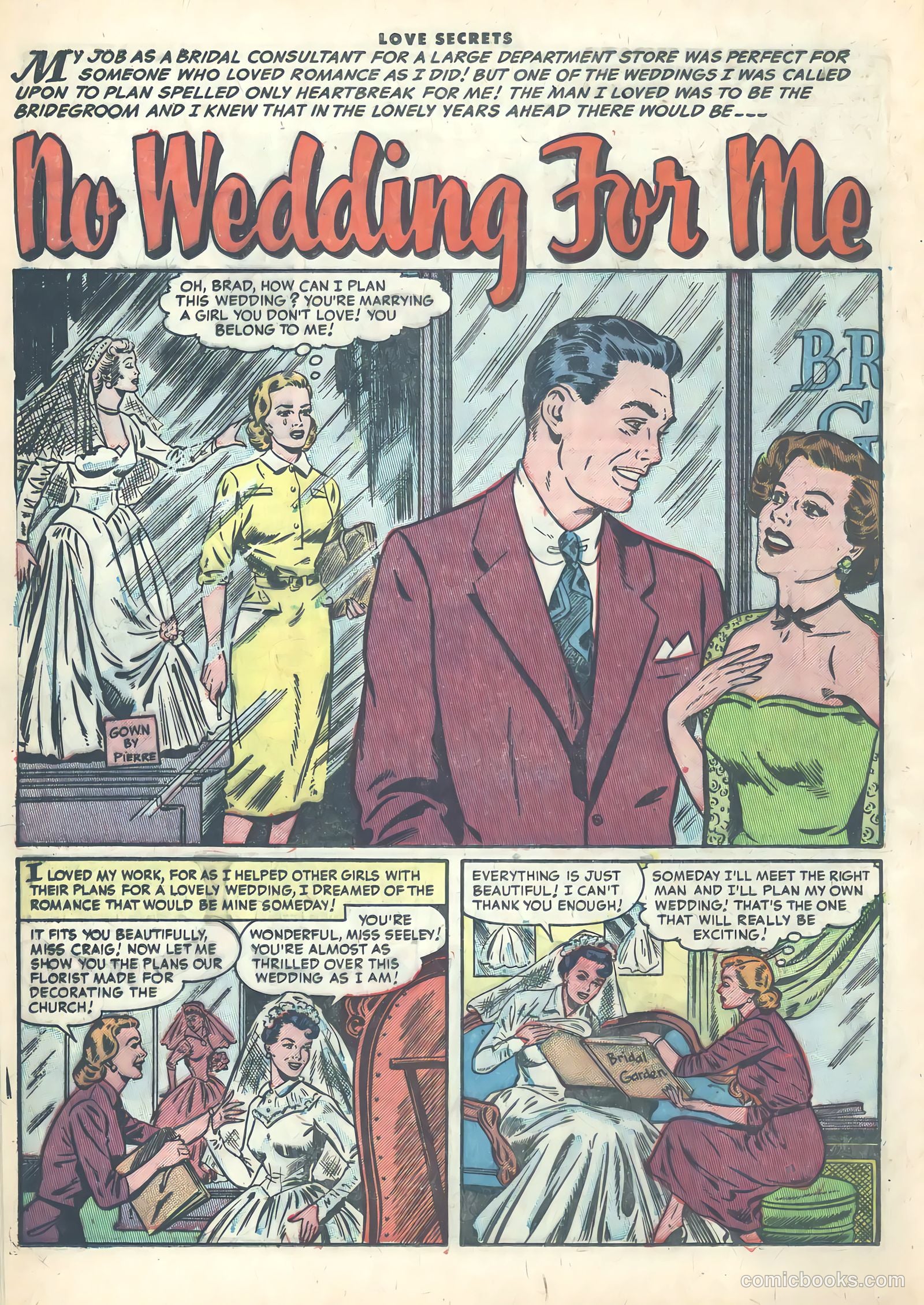 Love Secrets #40 (1954) — page 12 of 36