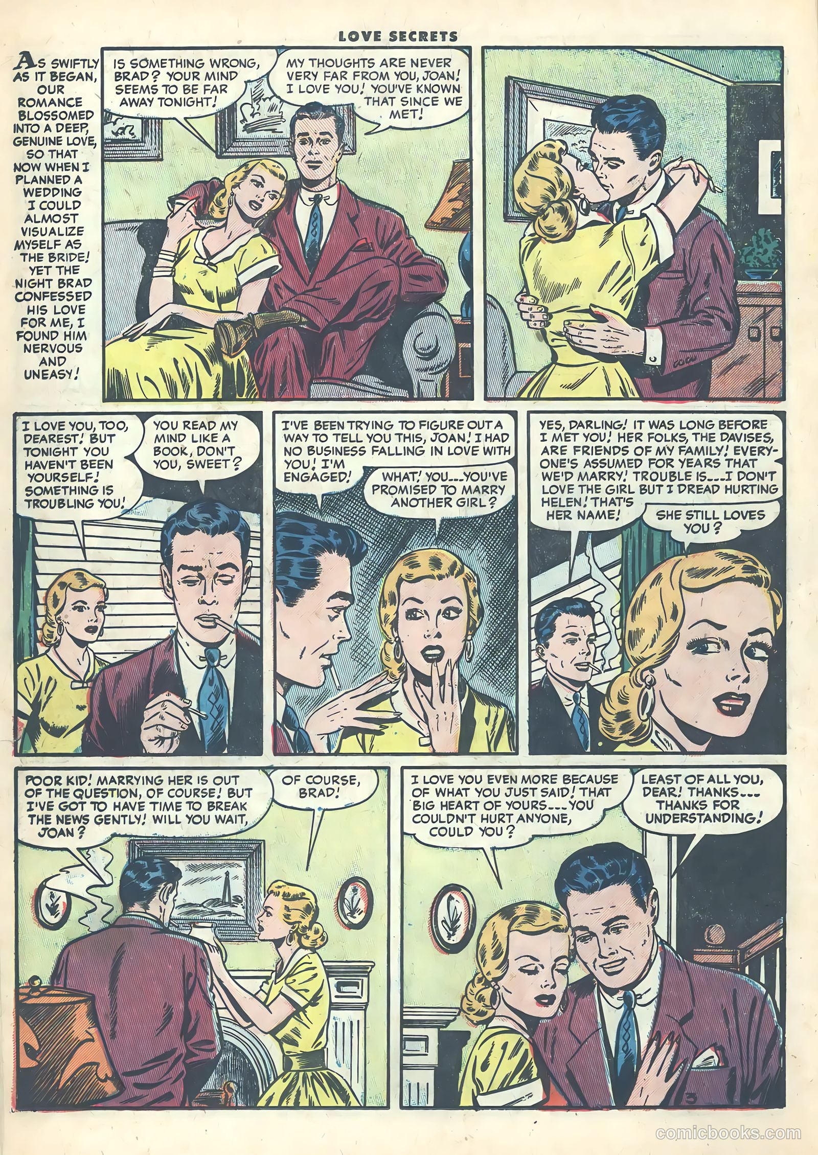 Love Secrets #40 (1954) — page 14 of 36