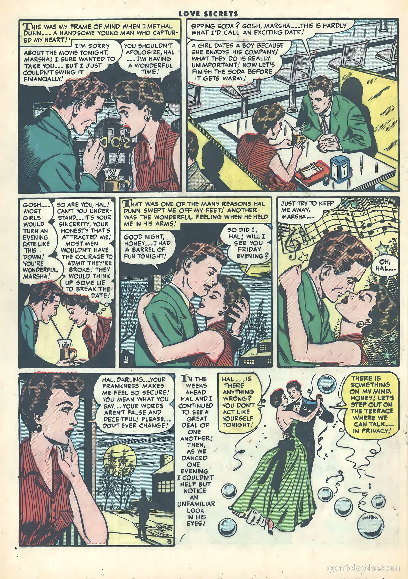 Love Secrets #40 (1954) — page 20 of 36