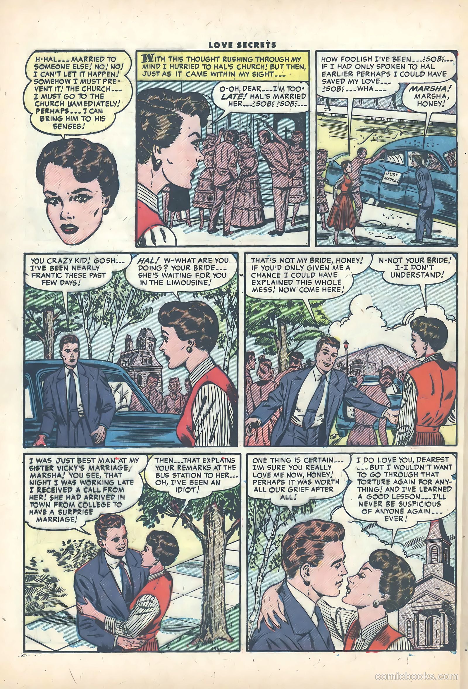 Love Secrets #40 (1954) — page 24 of 36