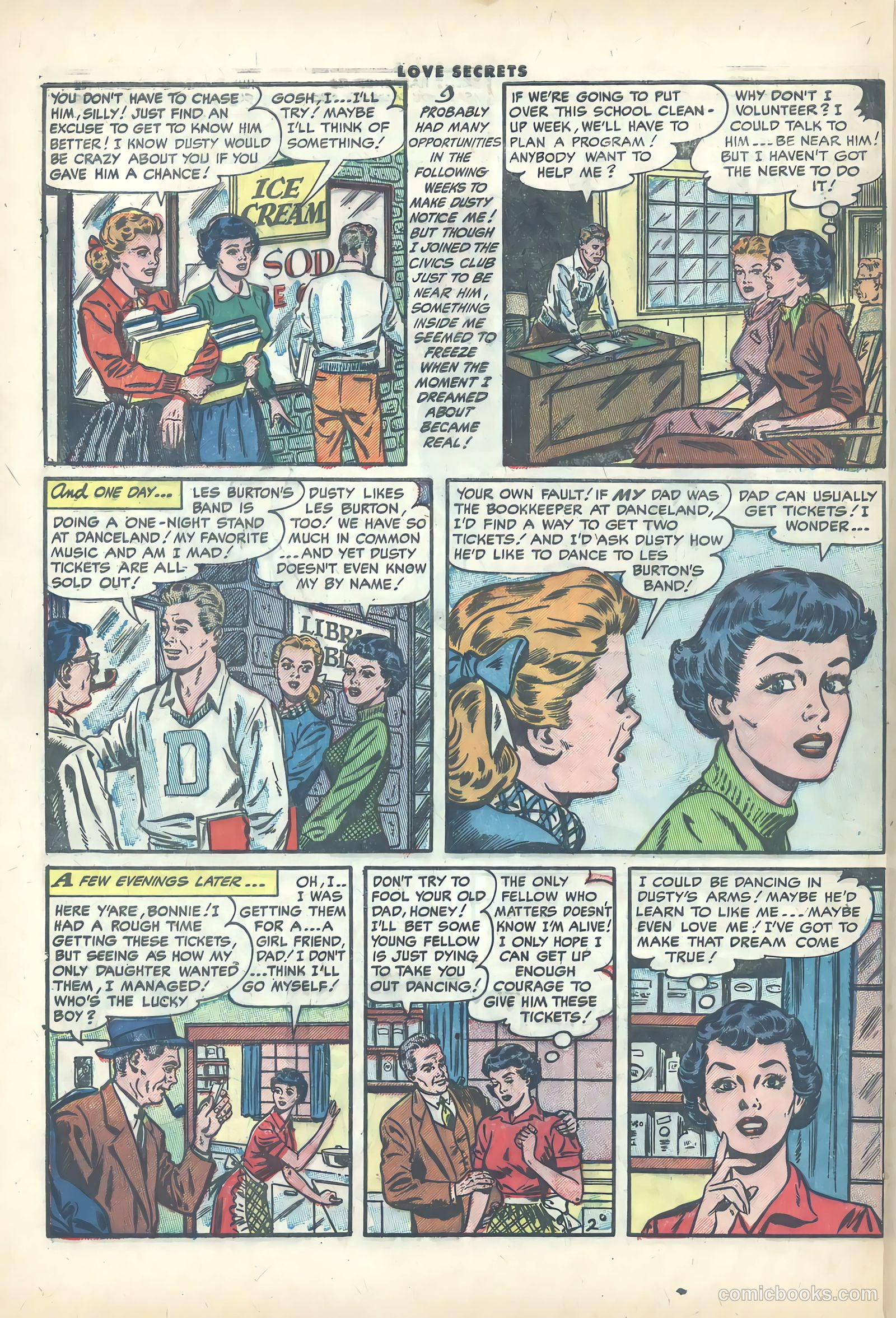 Love Secrets #40 (1954) — page 28 of 36