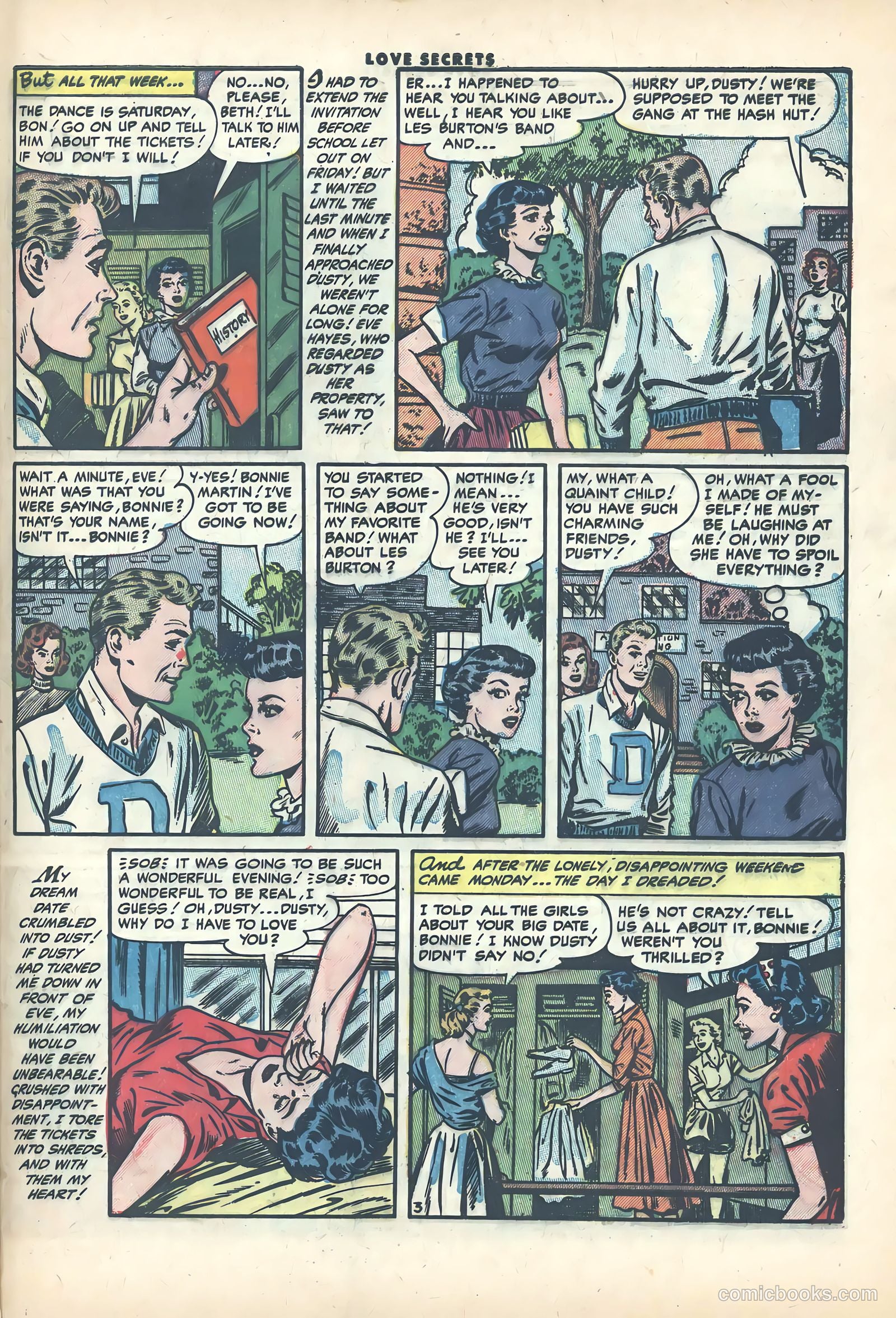 Love Secrets #40 (1954) — page 29 of 36