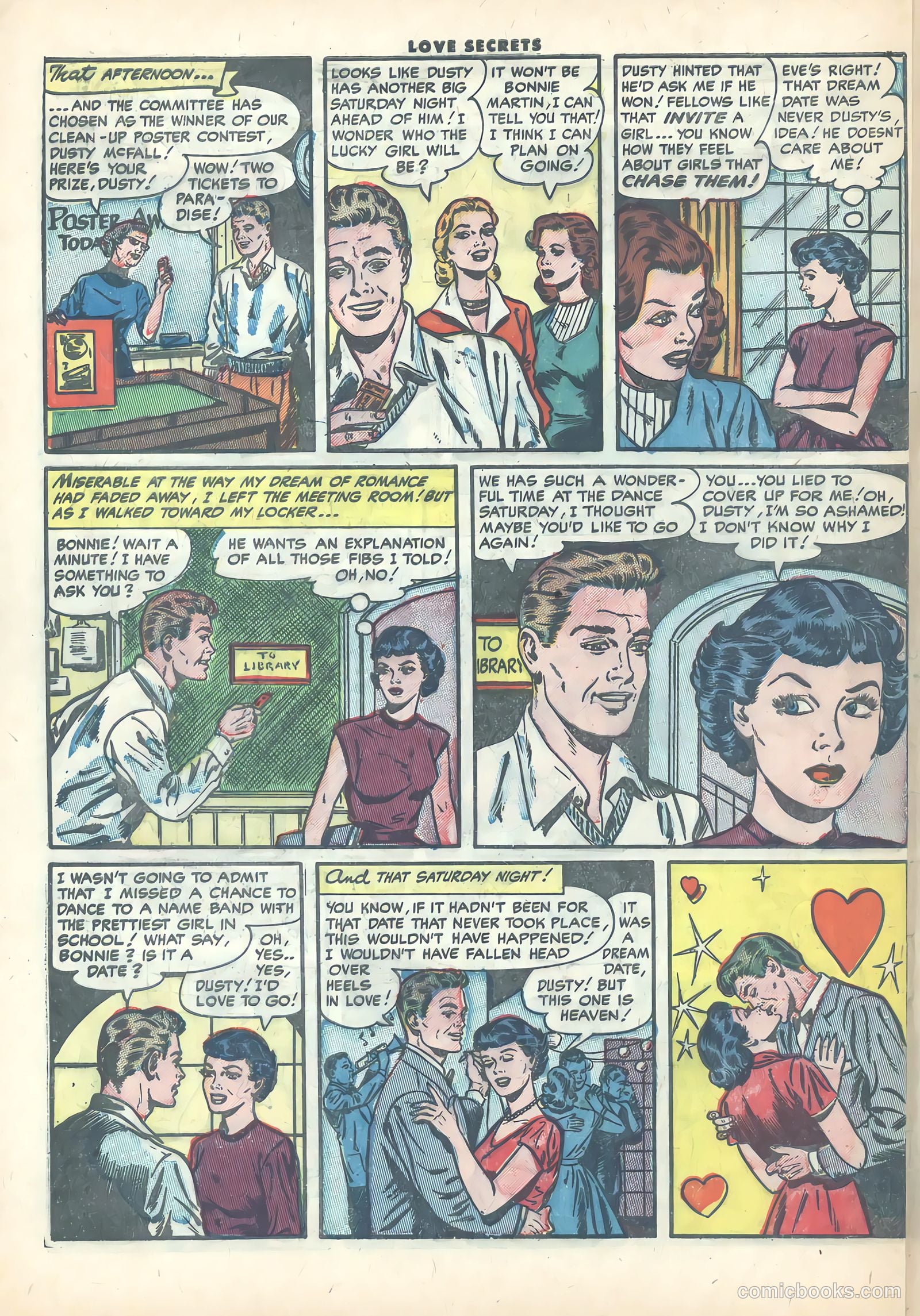 Love Secrets #40 (1954) — page 32 of 36