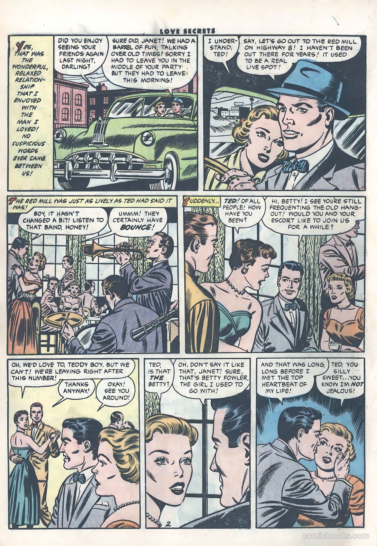 Love Secrets #41 (1954) — page 4 of 36
