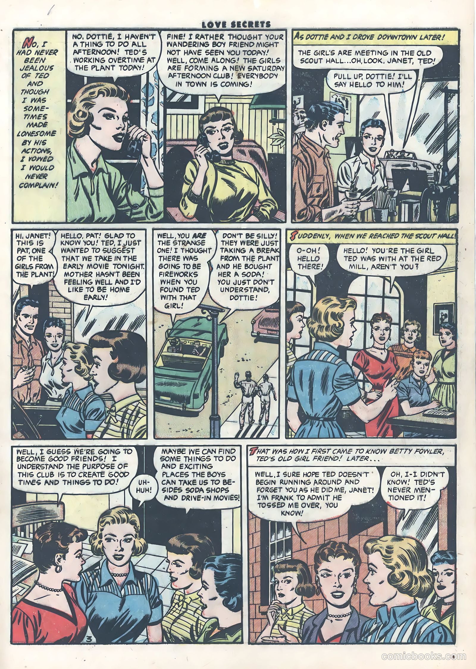 Love Secrets #41 (1954) — page 5 of 36