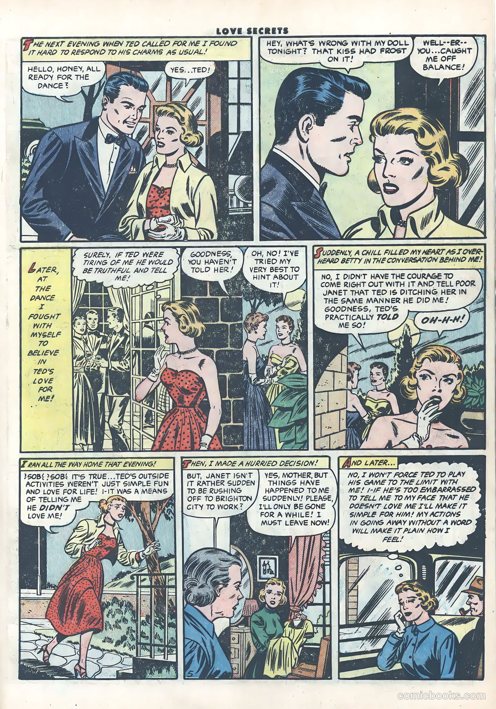 Love Secrets #41 (1954) — page 7 of 36