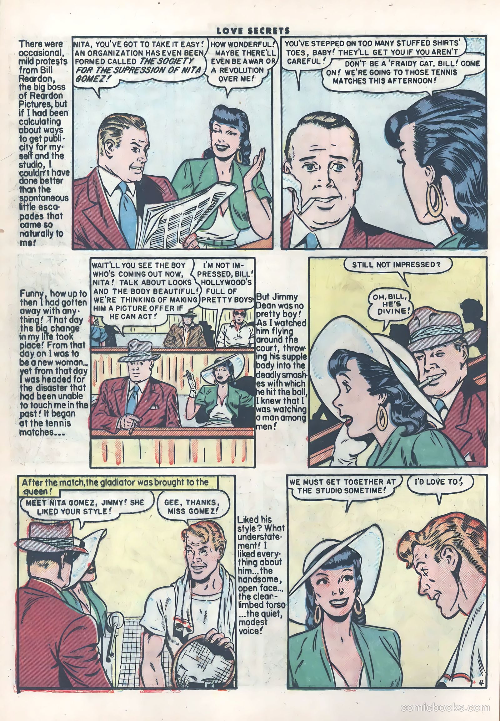 Love Secrets #41 (1954) — page 12 of 36