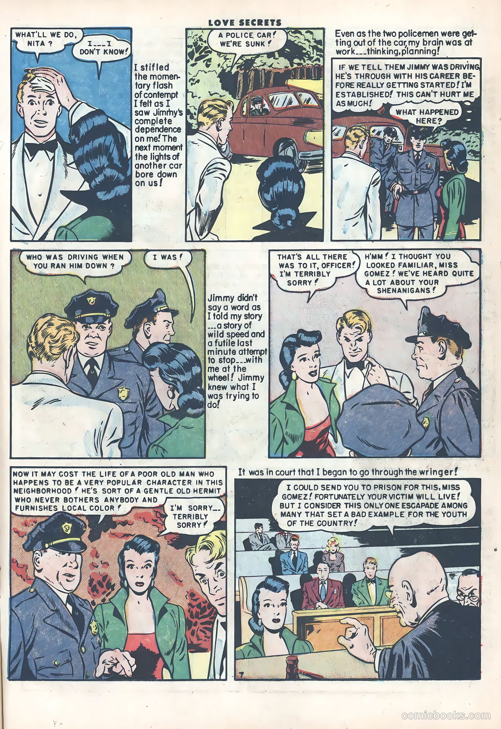 Love Secrets #41 (1954) — page 15 of 36