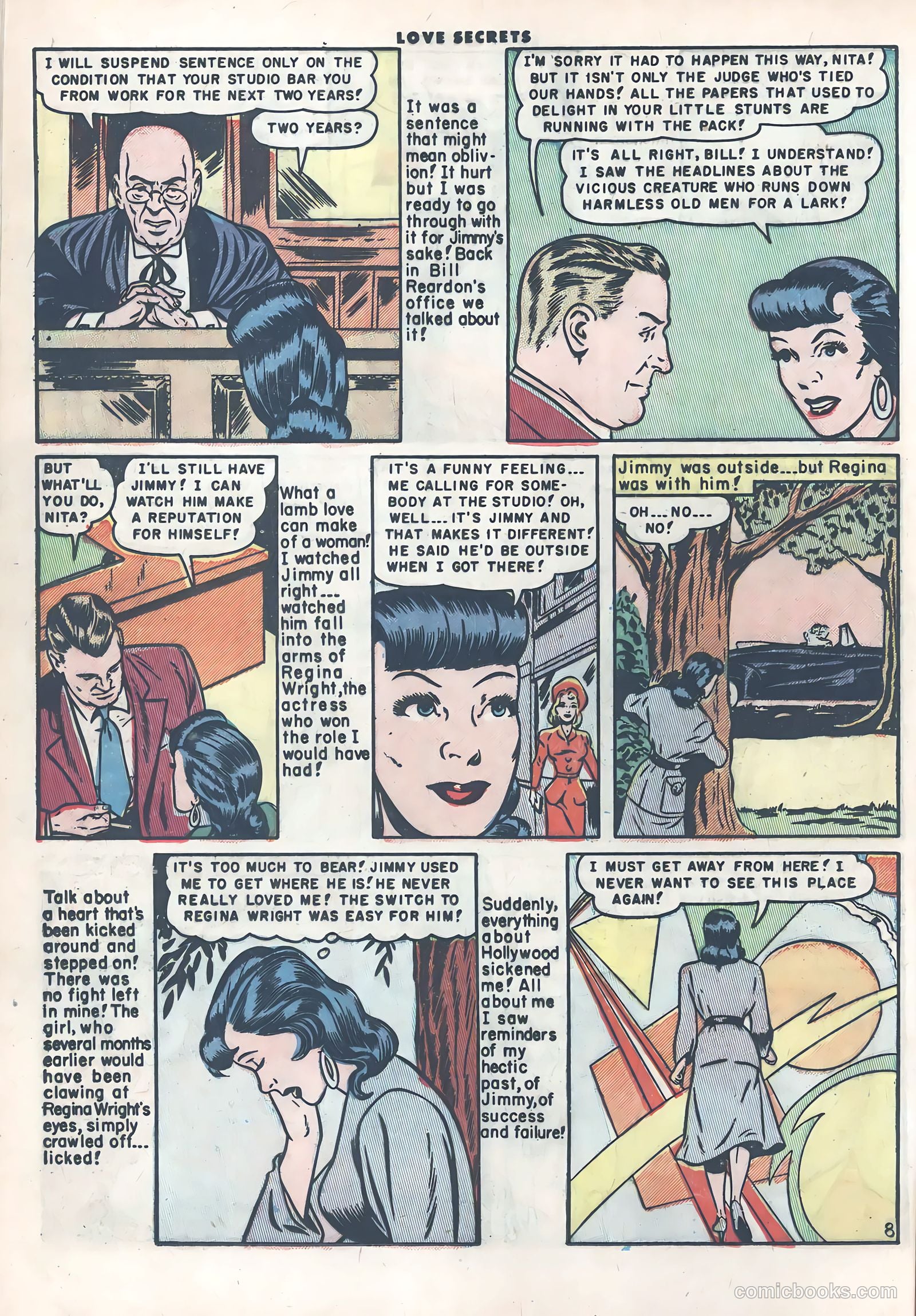 Love Secrets #41 (1954) — page 16 of 36