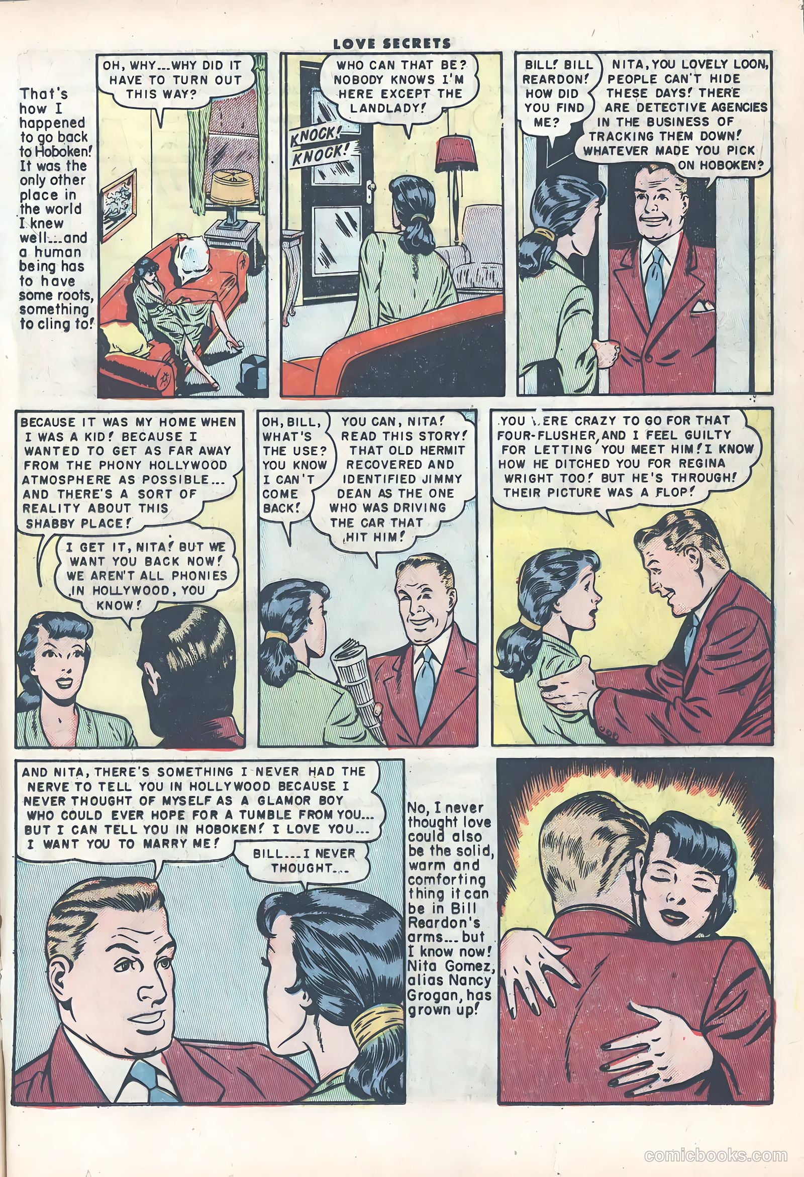 Love Secrets #41 (1954) — page 17 of 36
