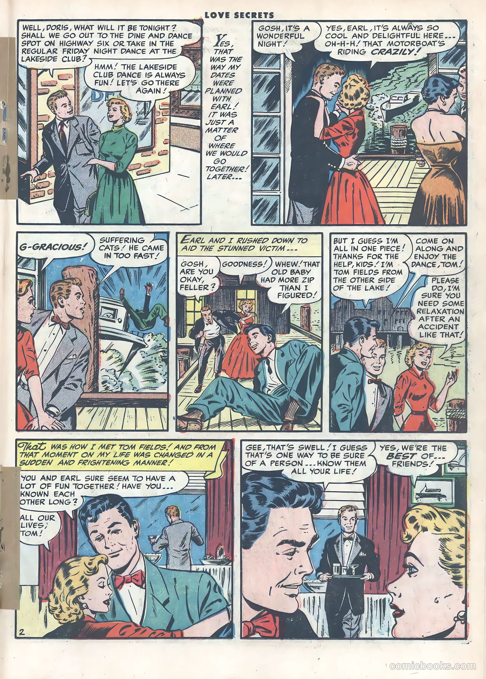 Love Secrets #41 (1954) — page 19 of 36