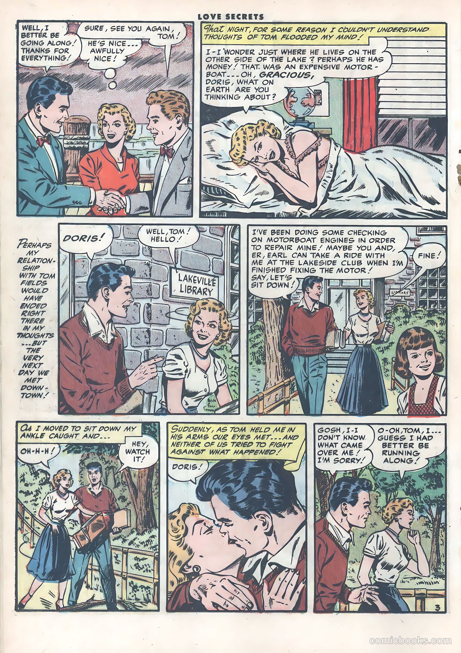 Love Secrets #41 (1954) — page 20 of 36