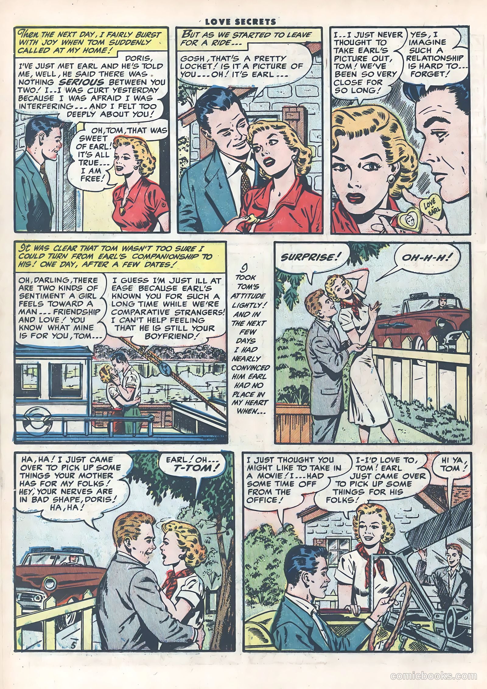 Love Secrets #41 (1954) — page 22 of 36