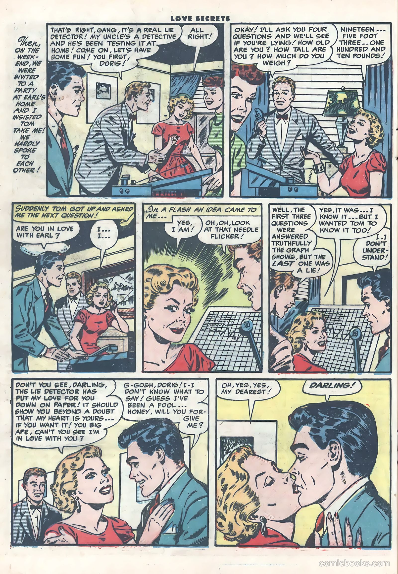 Love Secrets #41 (1954) — page 24 of 36