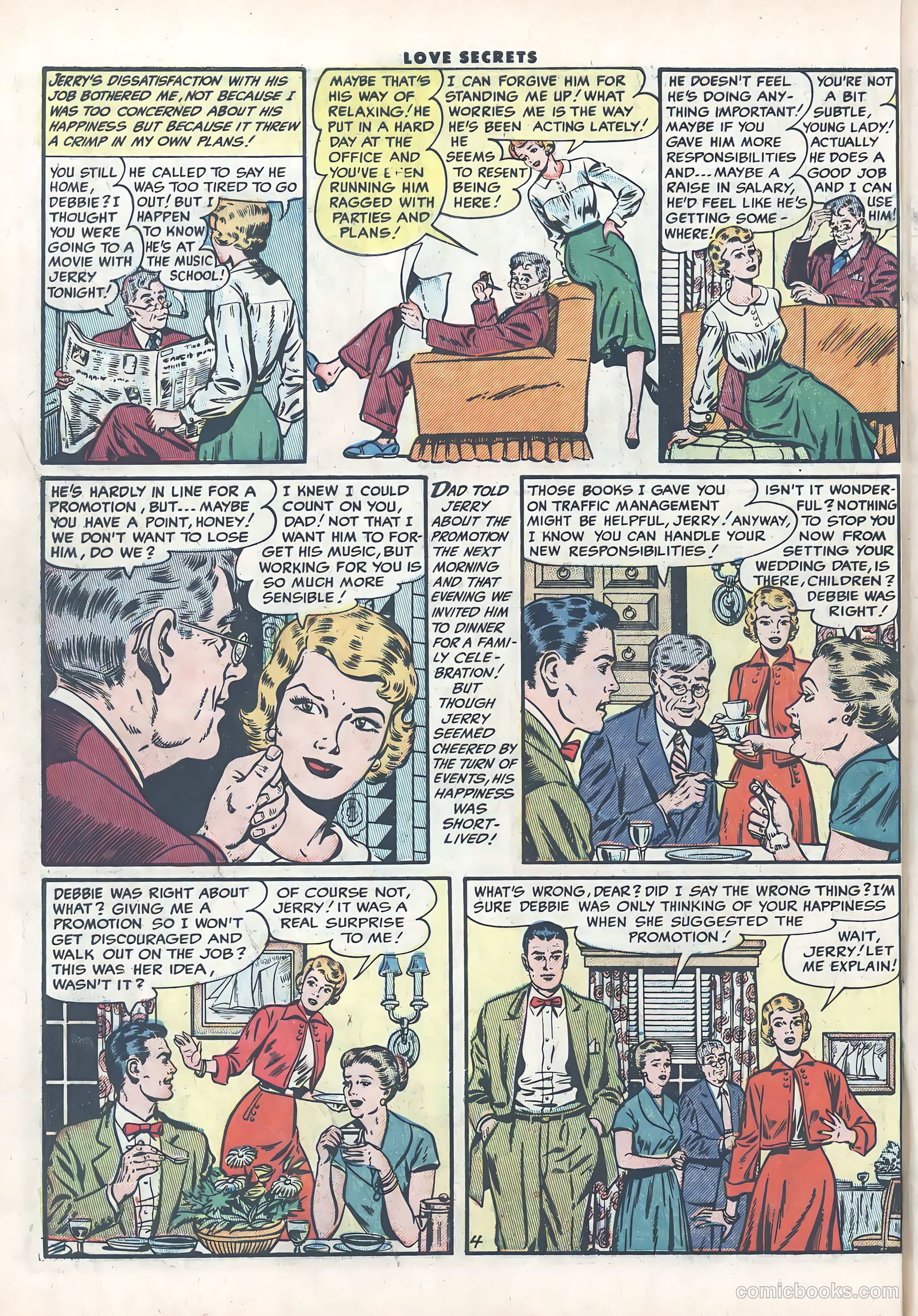 Love Secrets #41 (1954) — page 30 of 36