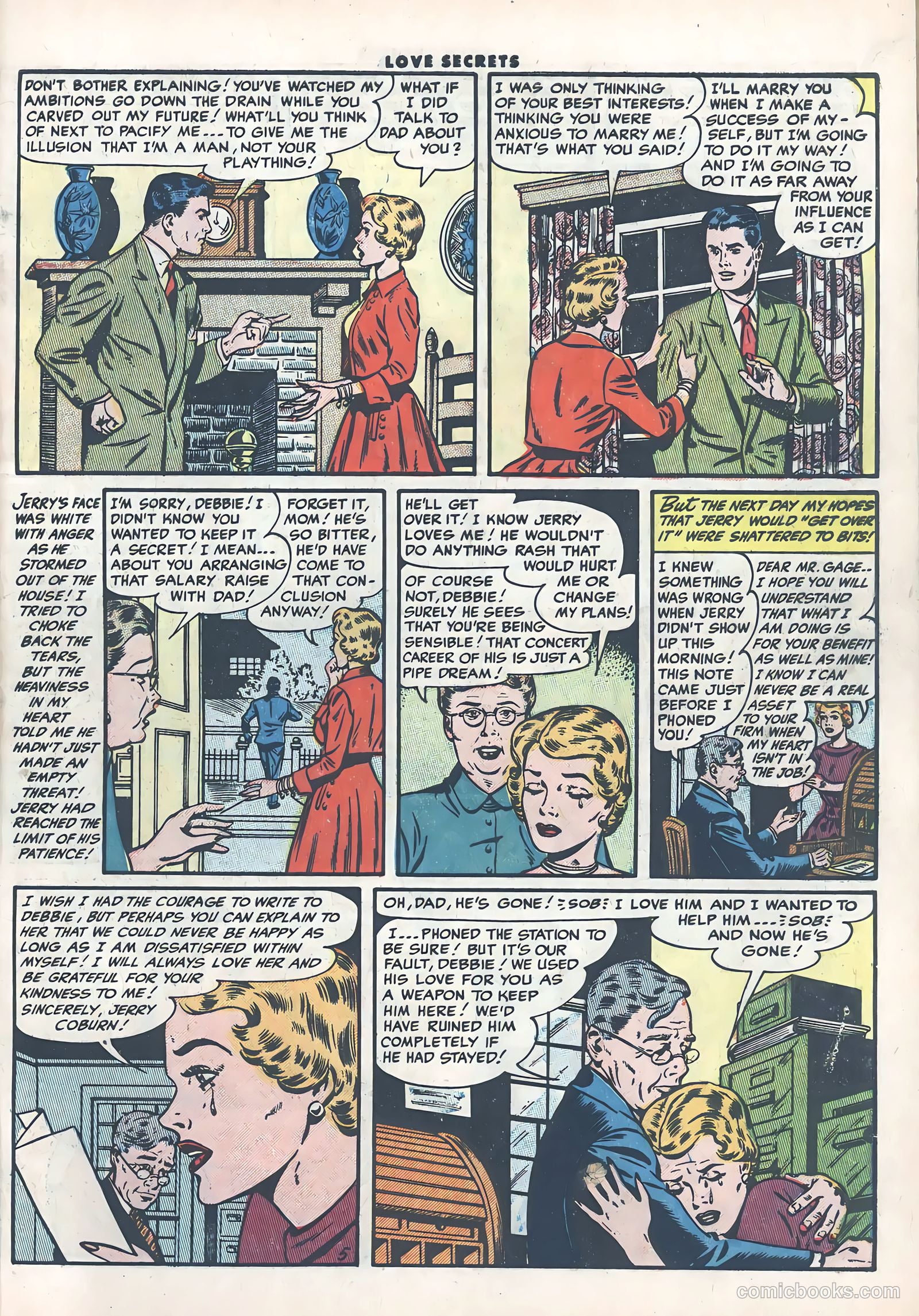 Love Secrets #41 (1954) — page 31 of 36