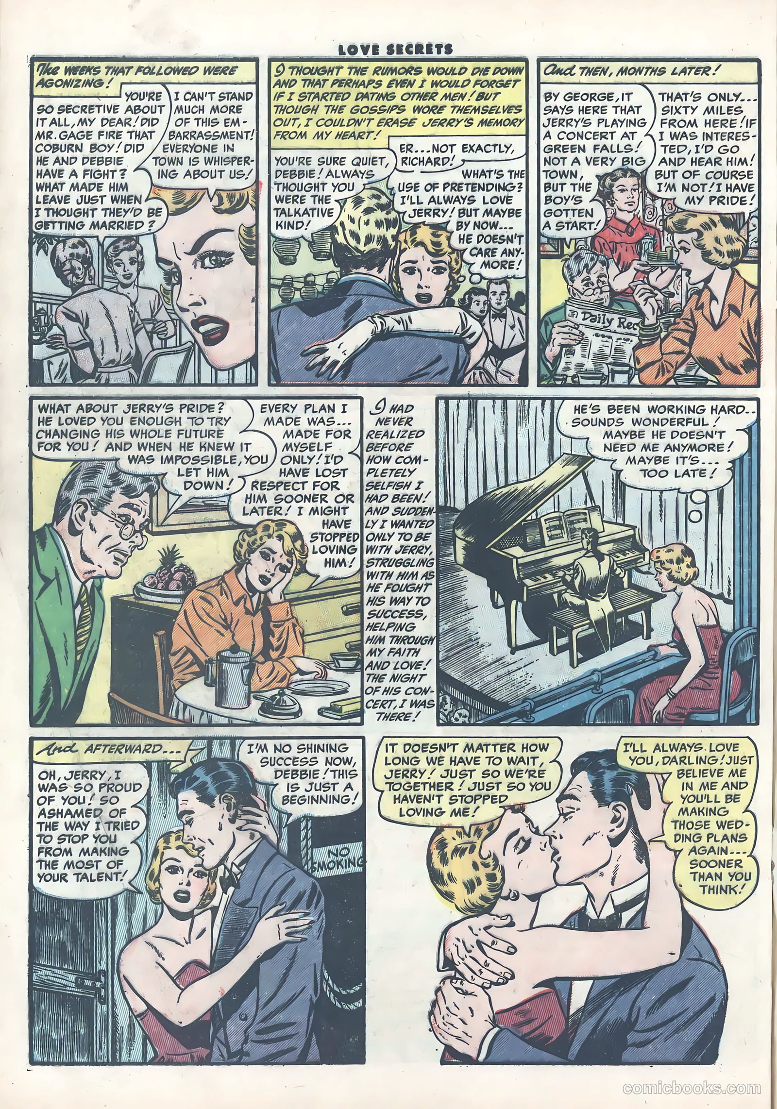 Love Secrets #41 (1954) — page 32 of 36