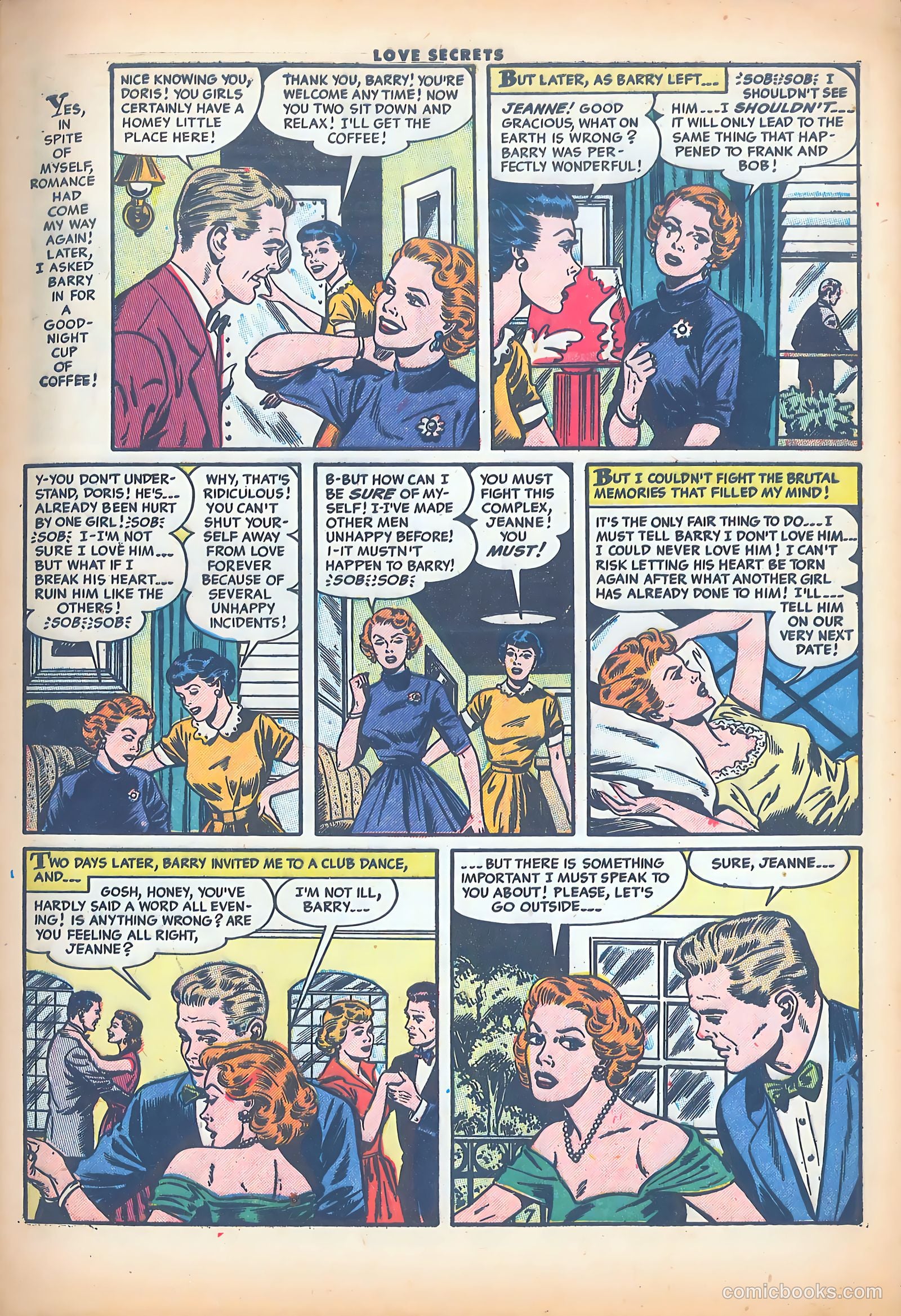 Love Secrets #42 (1955) — page 9 of 36