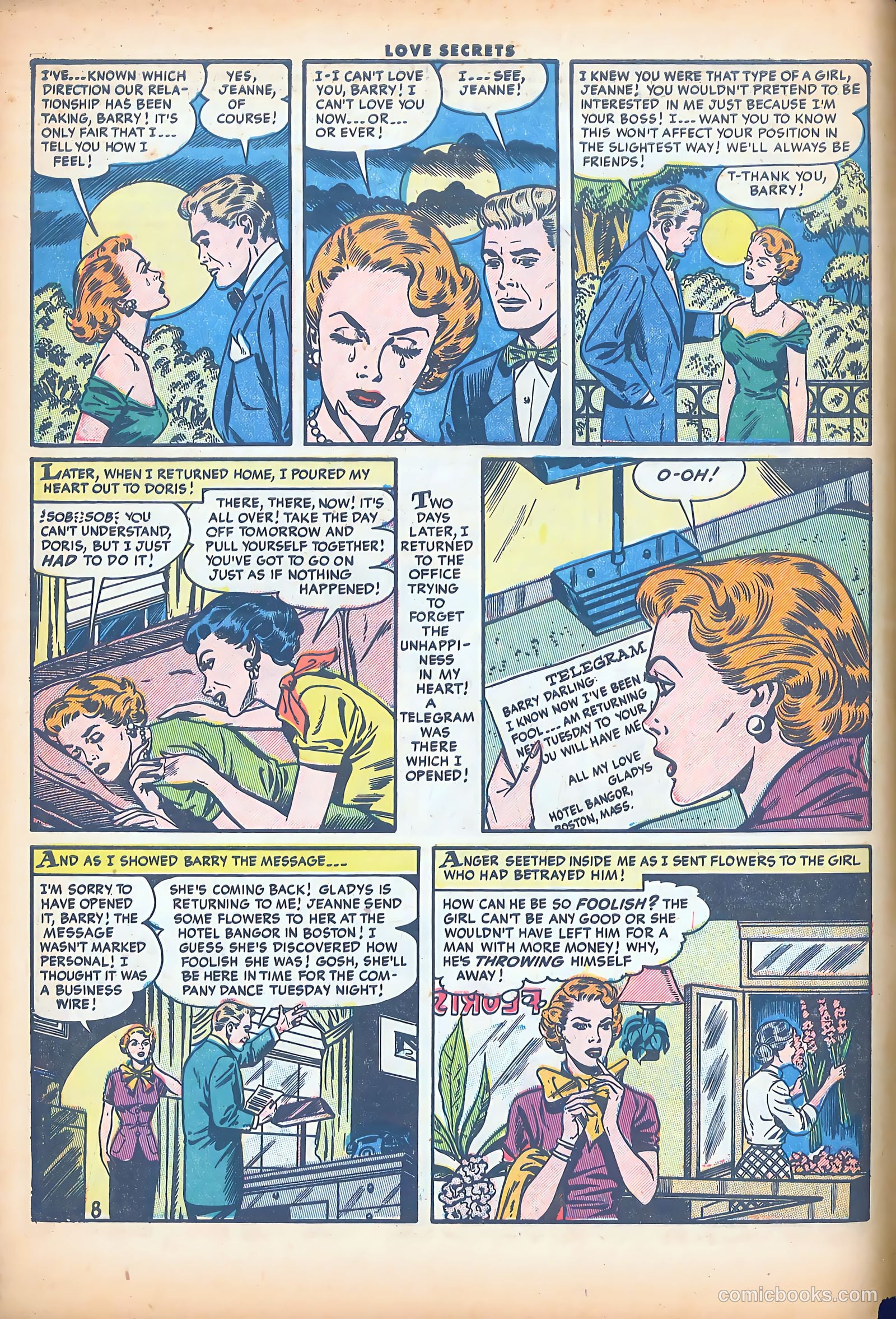 Love Secrets #42 (1955) — page 10 of 36
