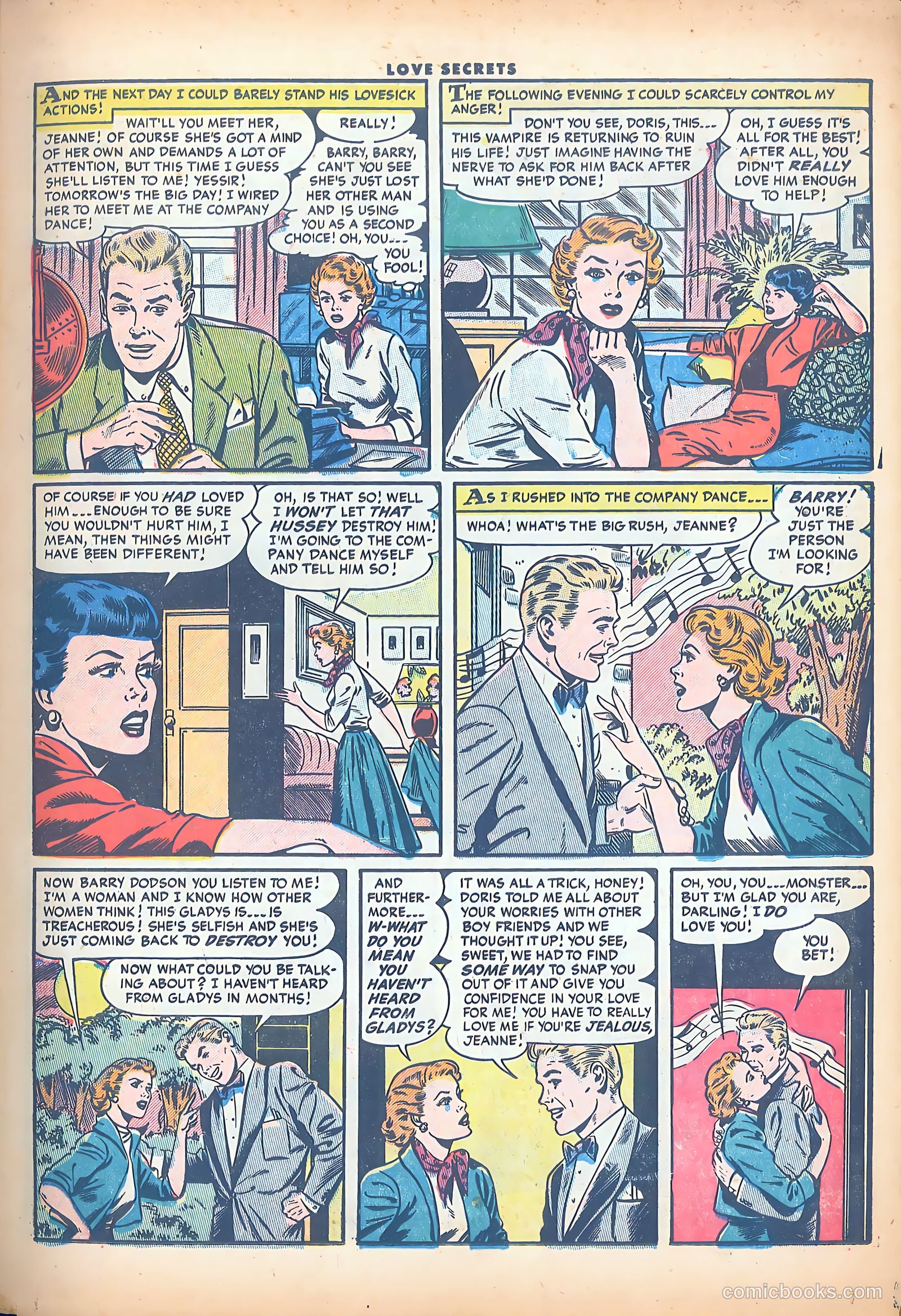 Love Secrets #42 (1955) — page 11 of 36
