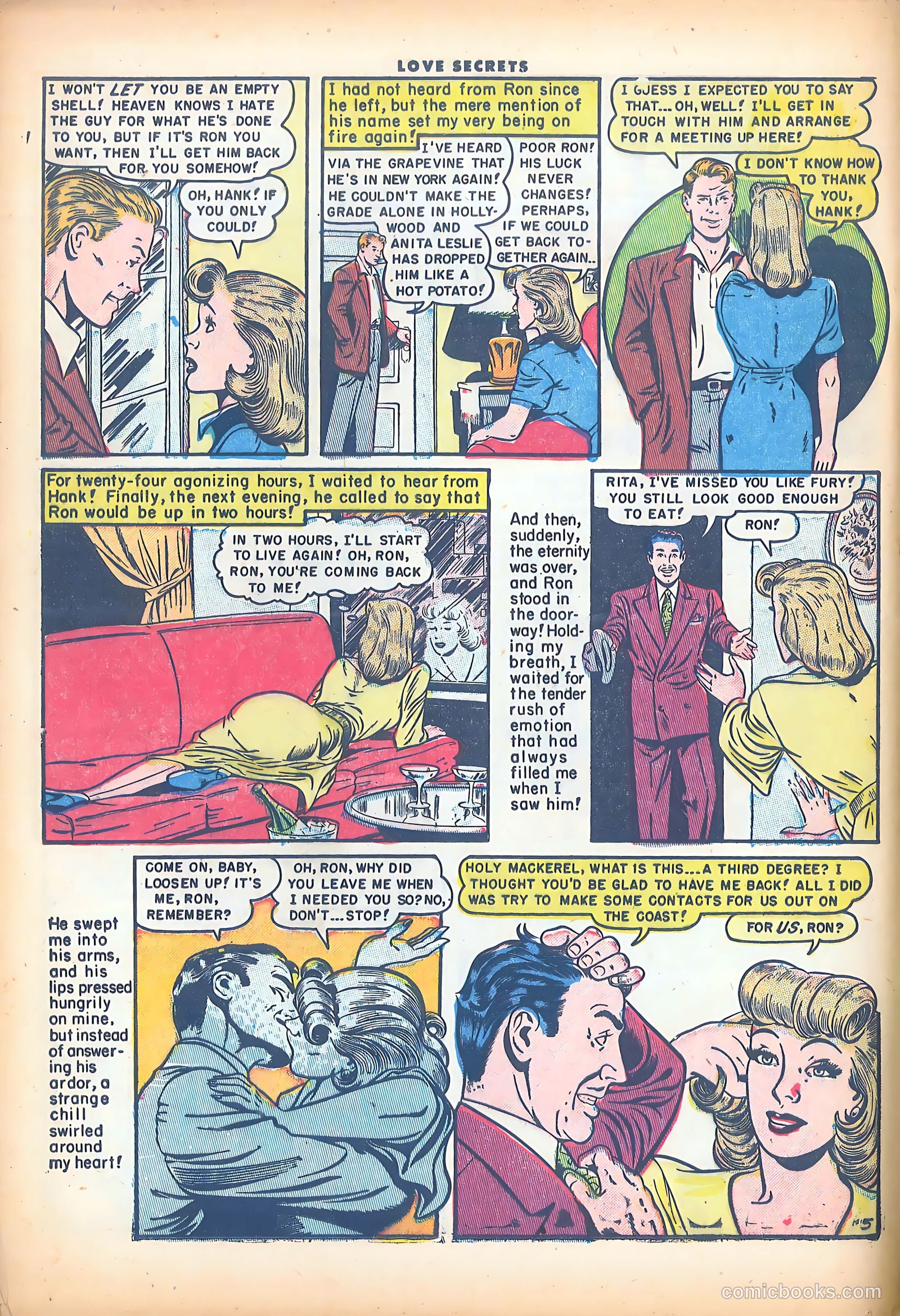 Love Secrets #42 (1955) — page 16 of 36