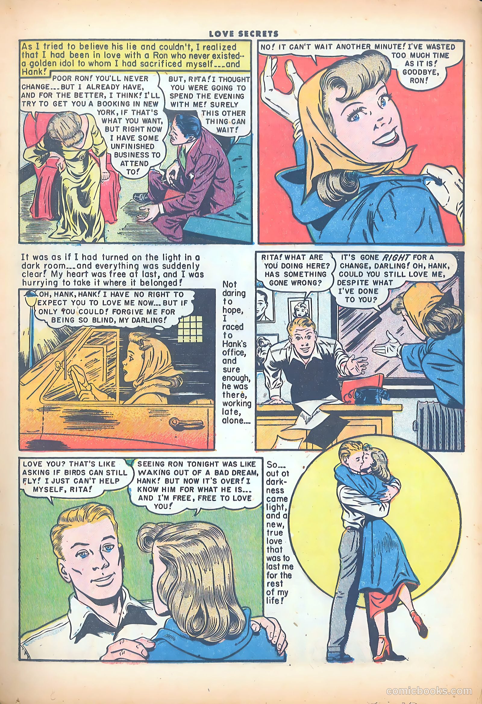Love Secrets #42 (1955) — page 17 of 36